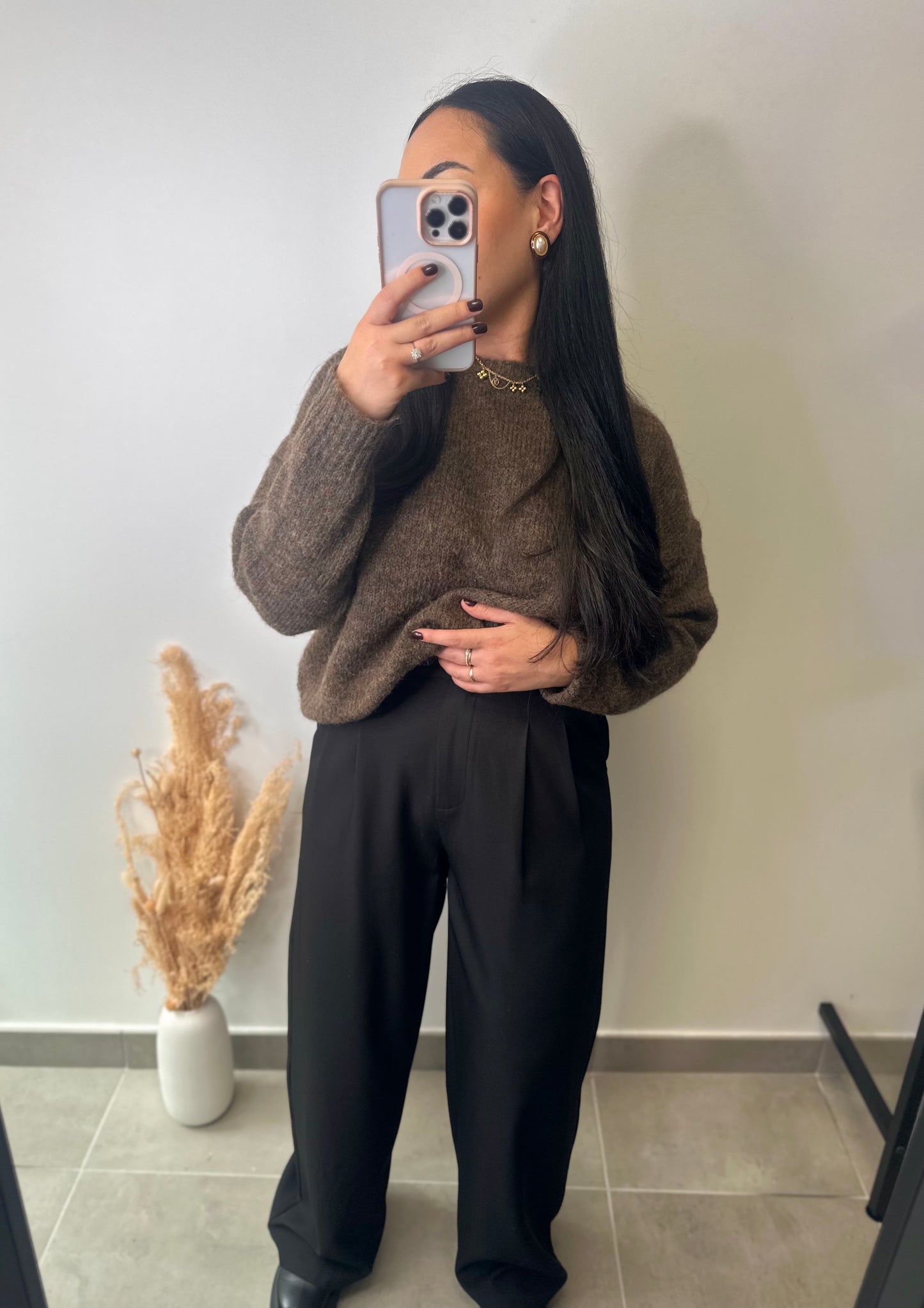 Pantalon à pinces fluide - JADE