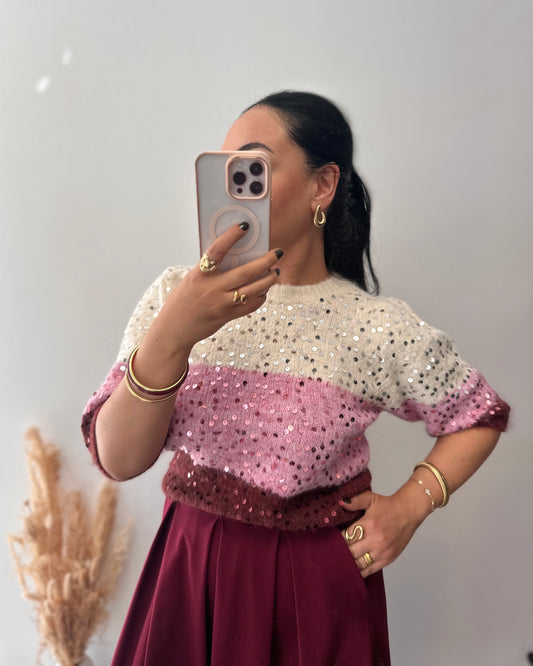 Sequin sweater - LOUANE