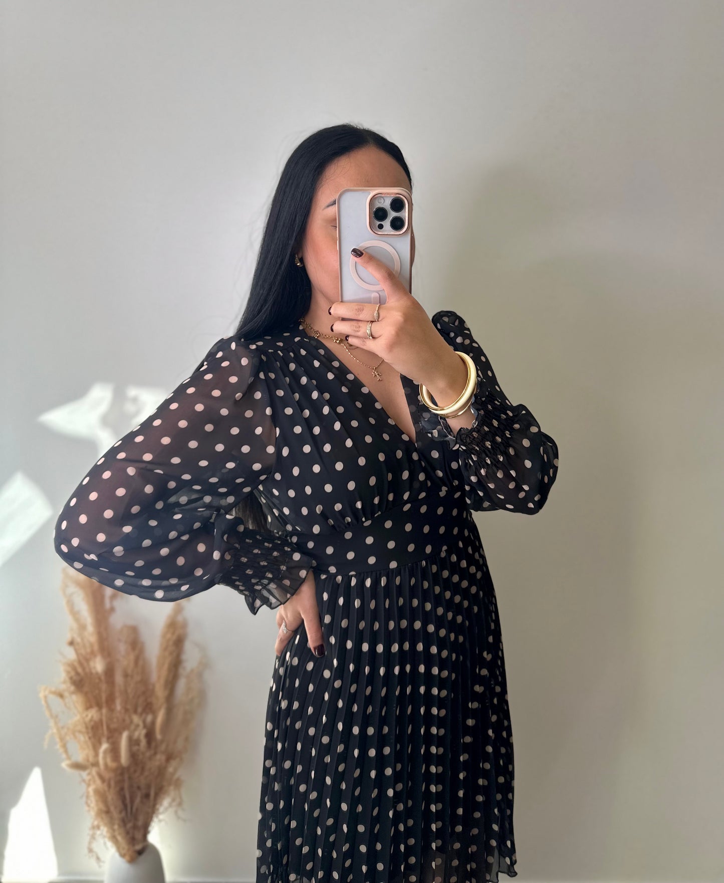Robe à pois - ROMANE