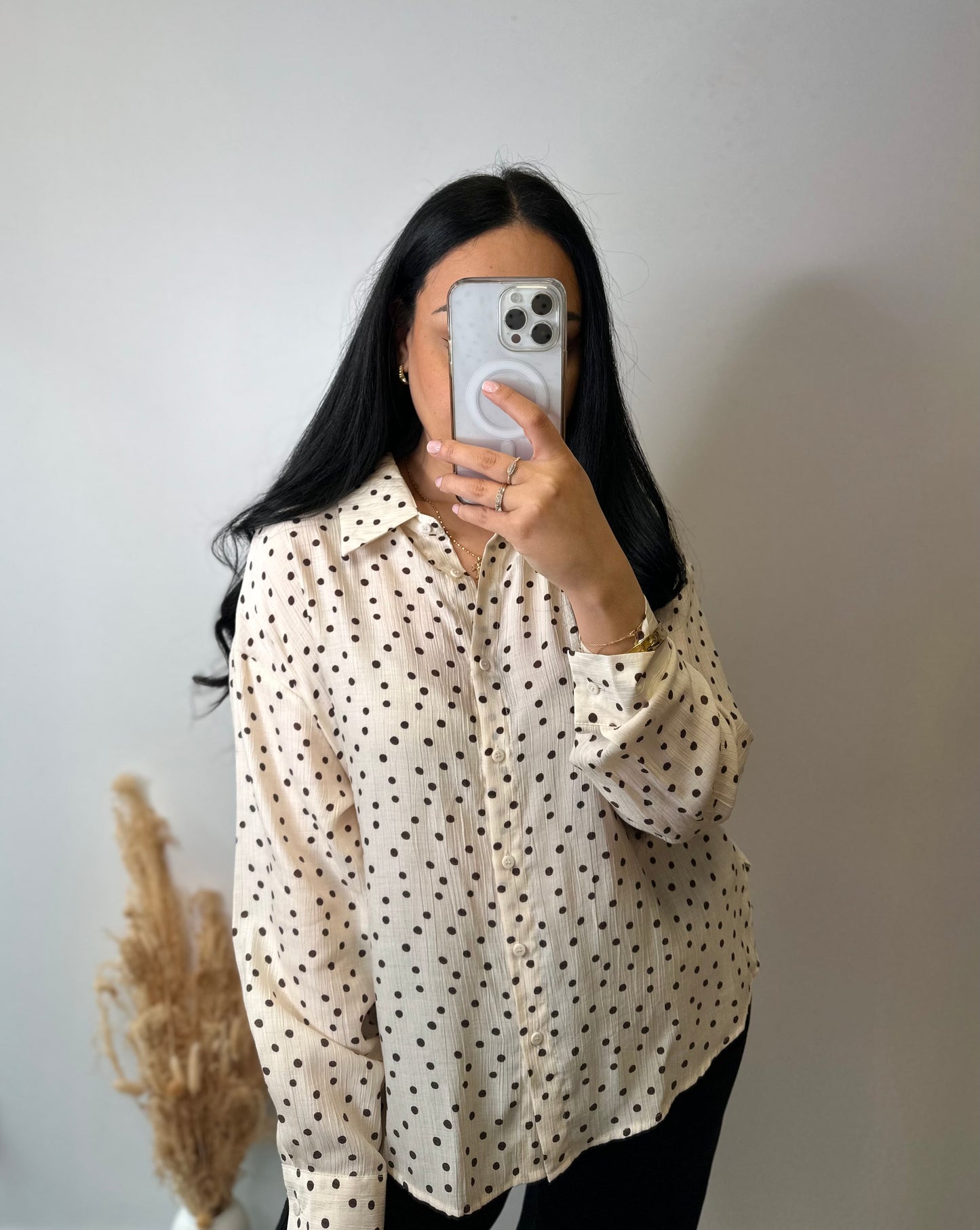 Blouse à poids noeud ou cravate - LUCIE