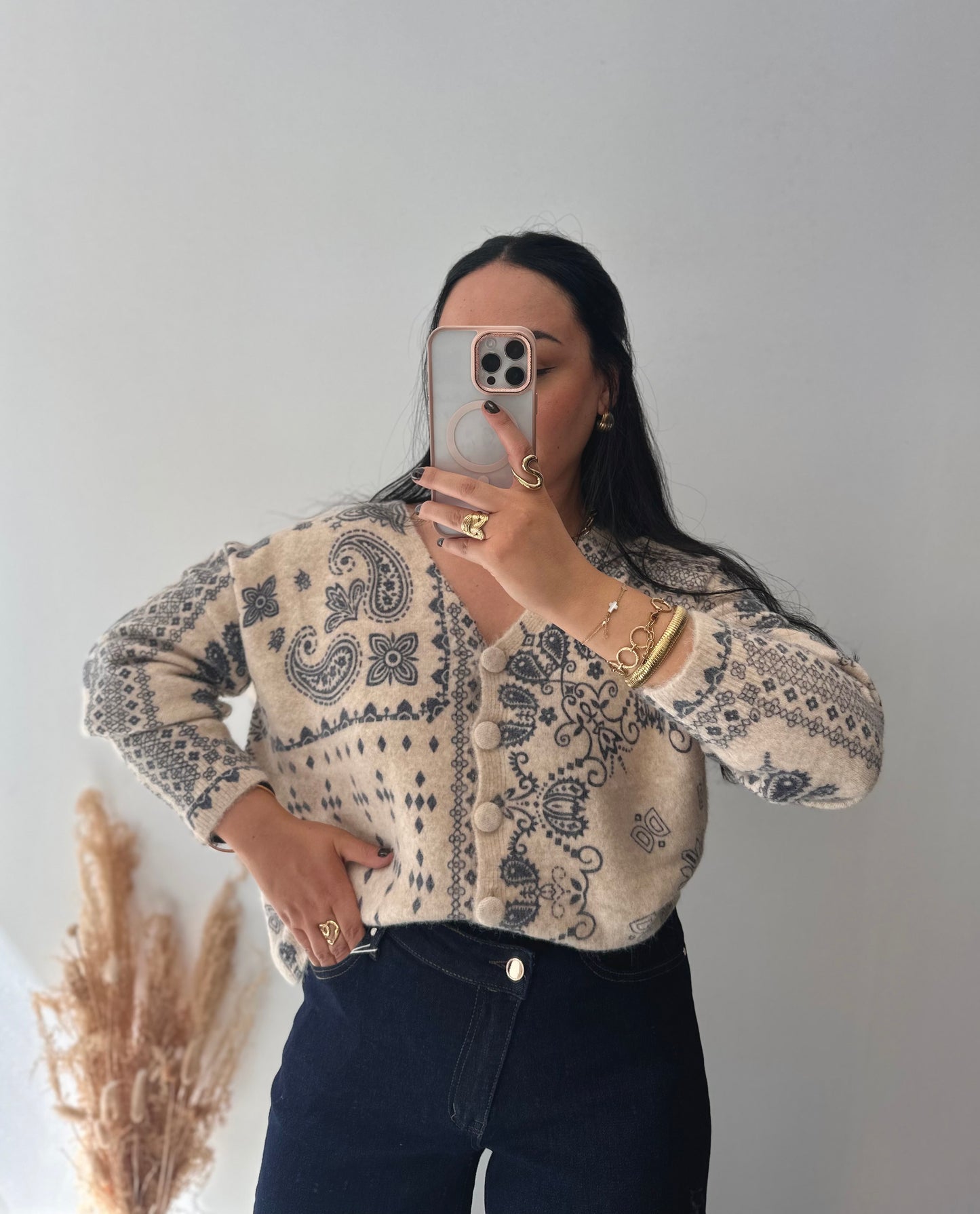 Gilet motifs bandana - AGATHE