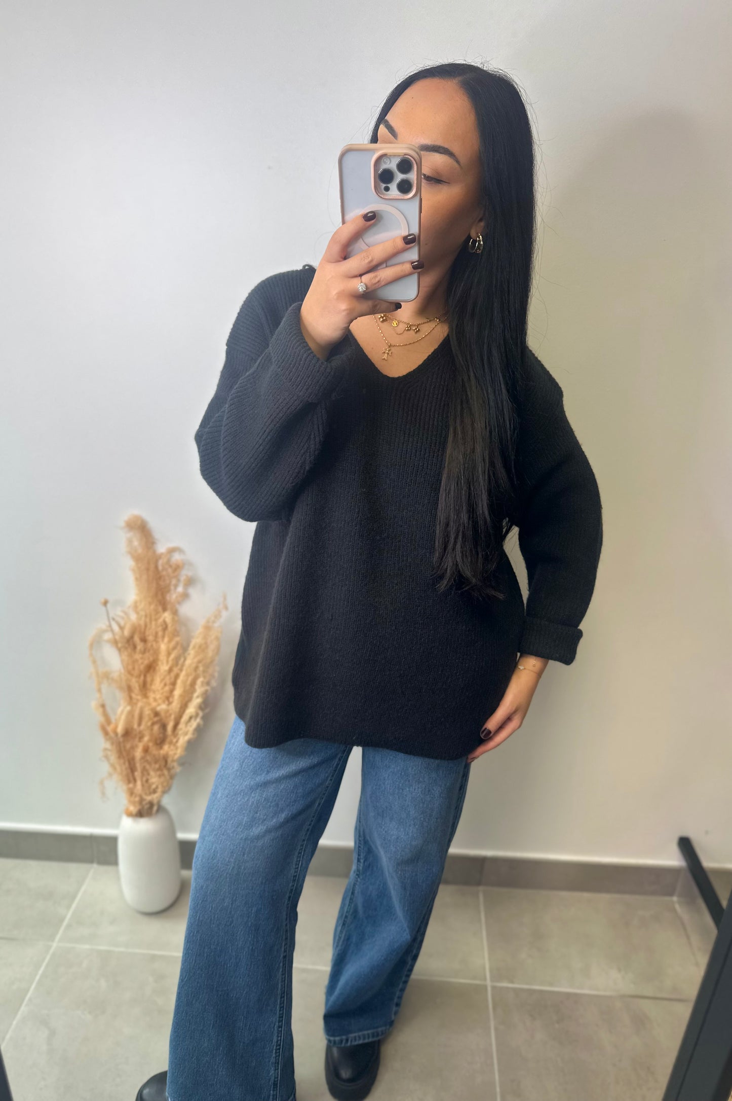 Pull à grosses mailles - MAELLE