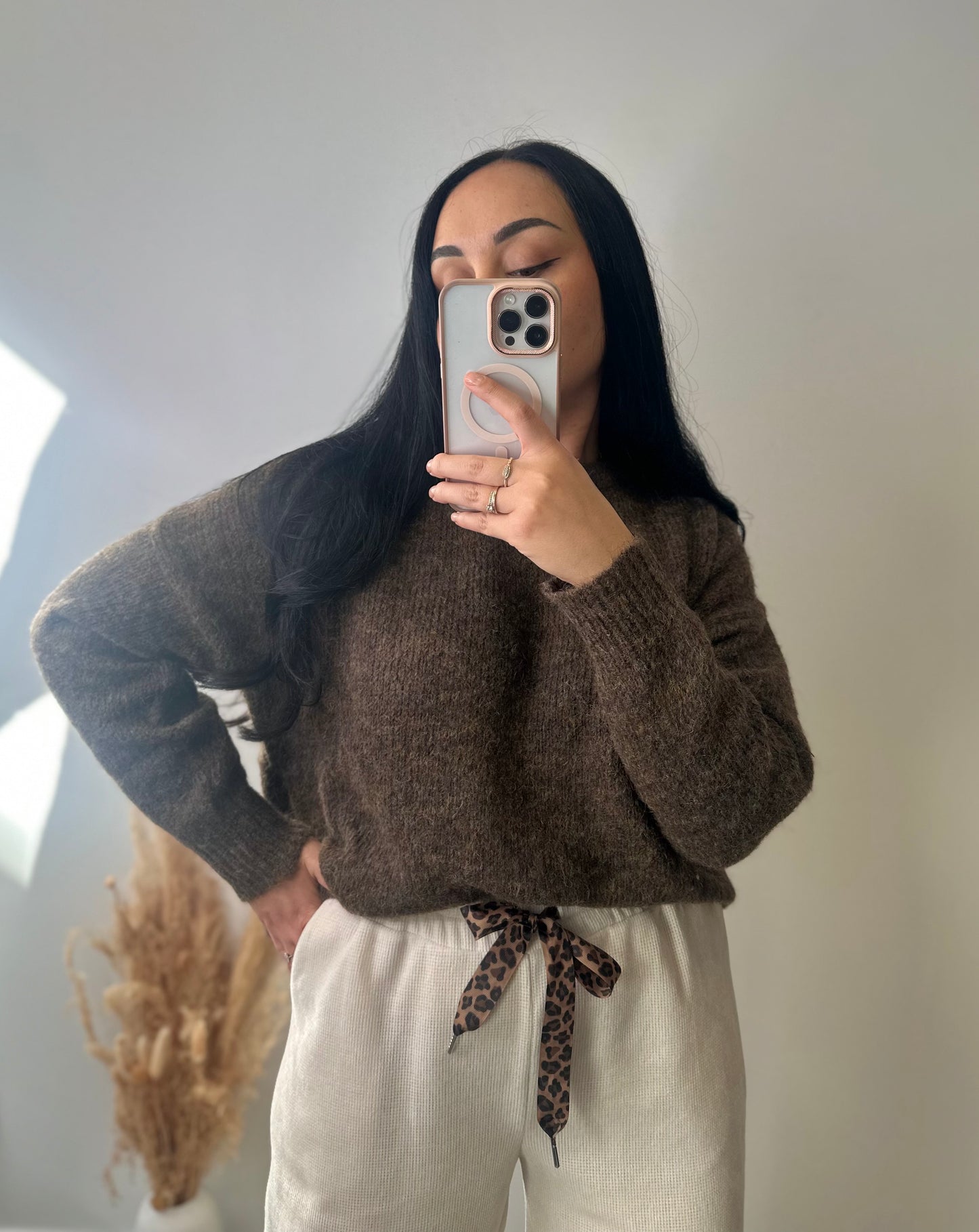 Pantalon décontracté léopard - LÉONIE