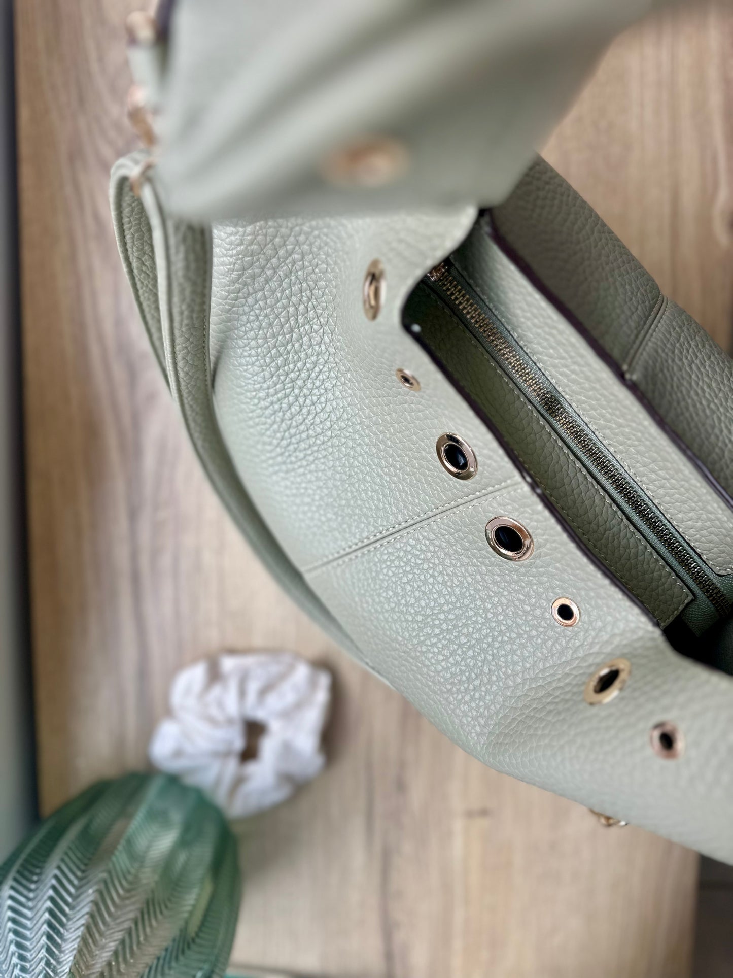 Grand sac couleur amande - LOU