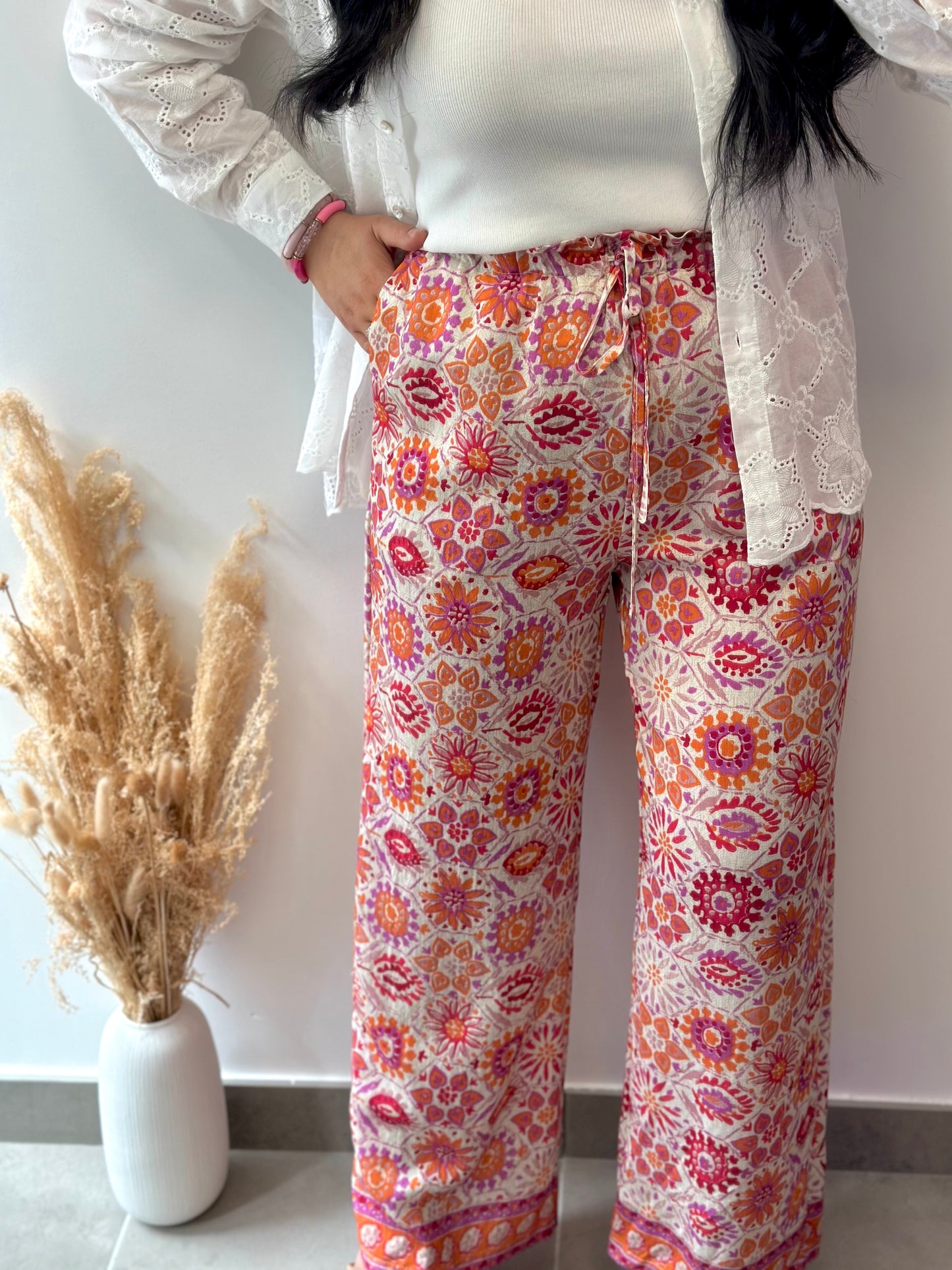 Pantalon à motifs - FLORA