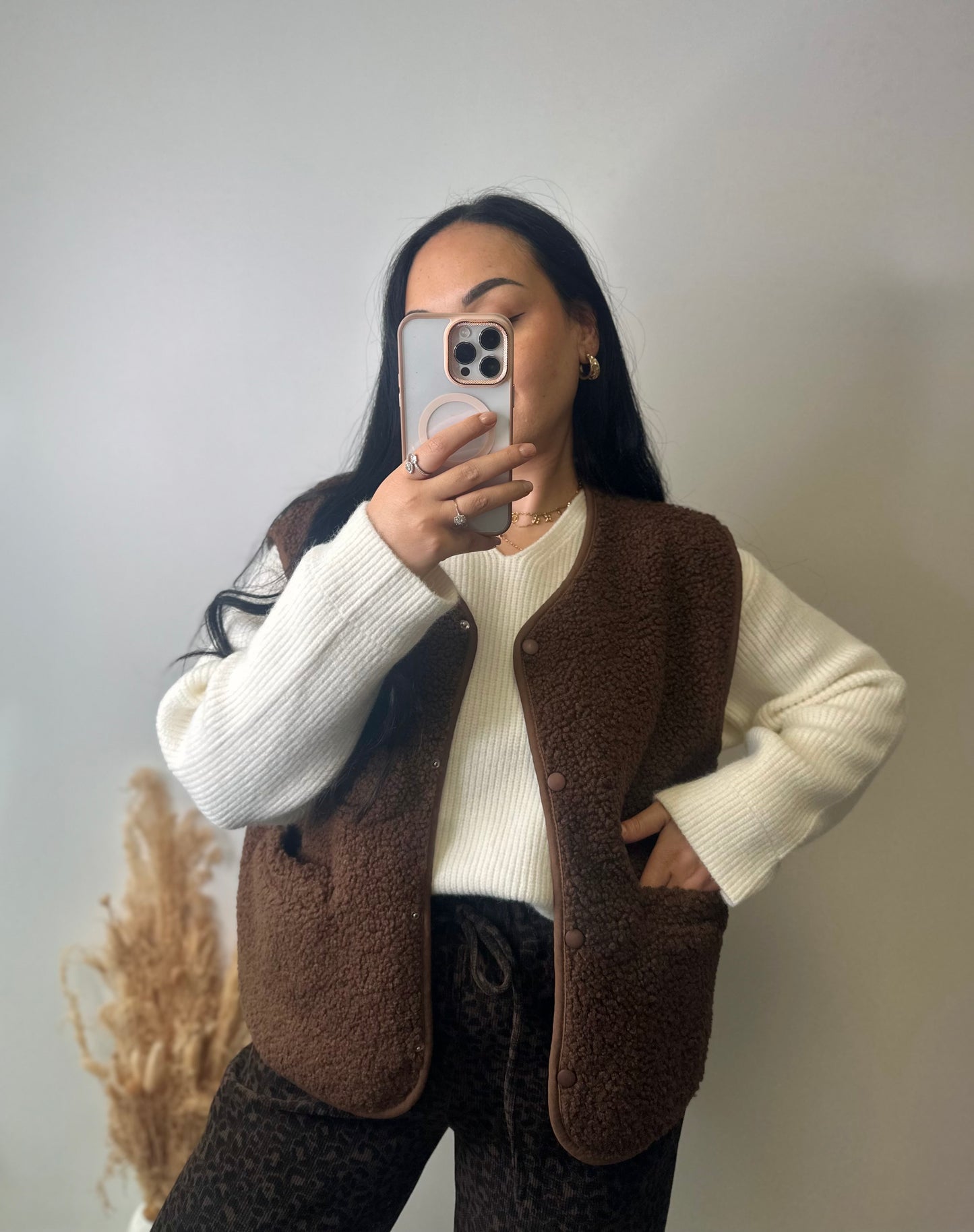 Gilet à boutons - TEDDY