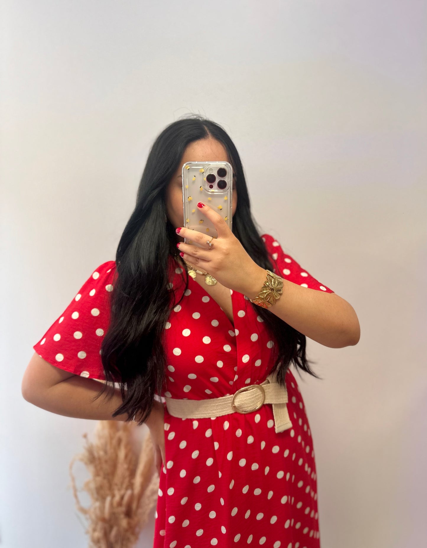 Robe rouge à poids - LOU