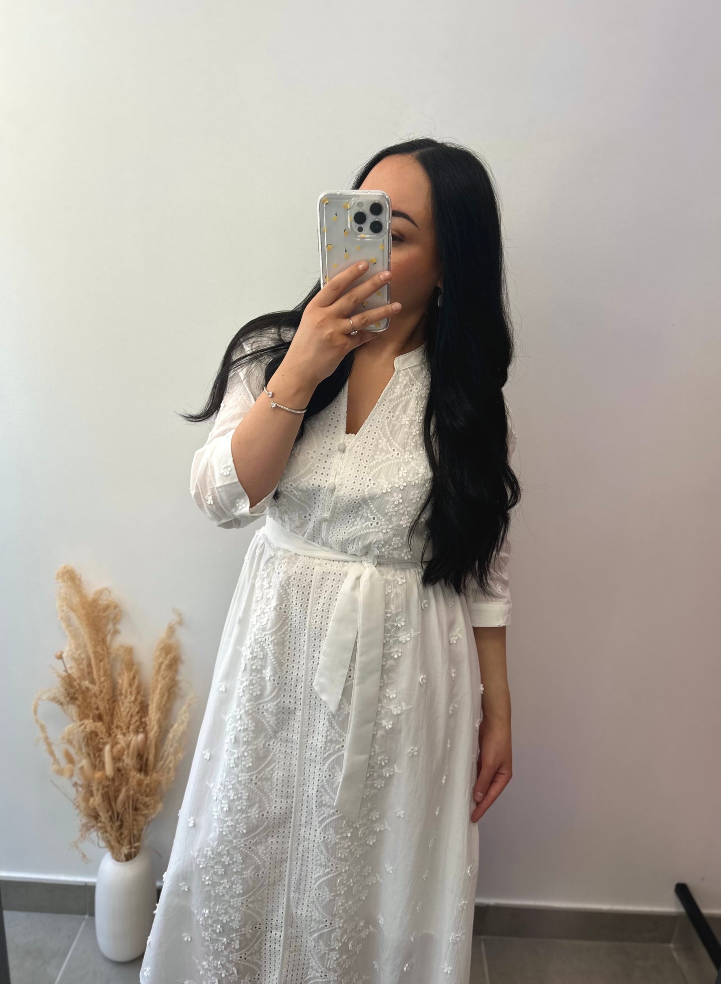 Robe à broderies - LOUISE