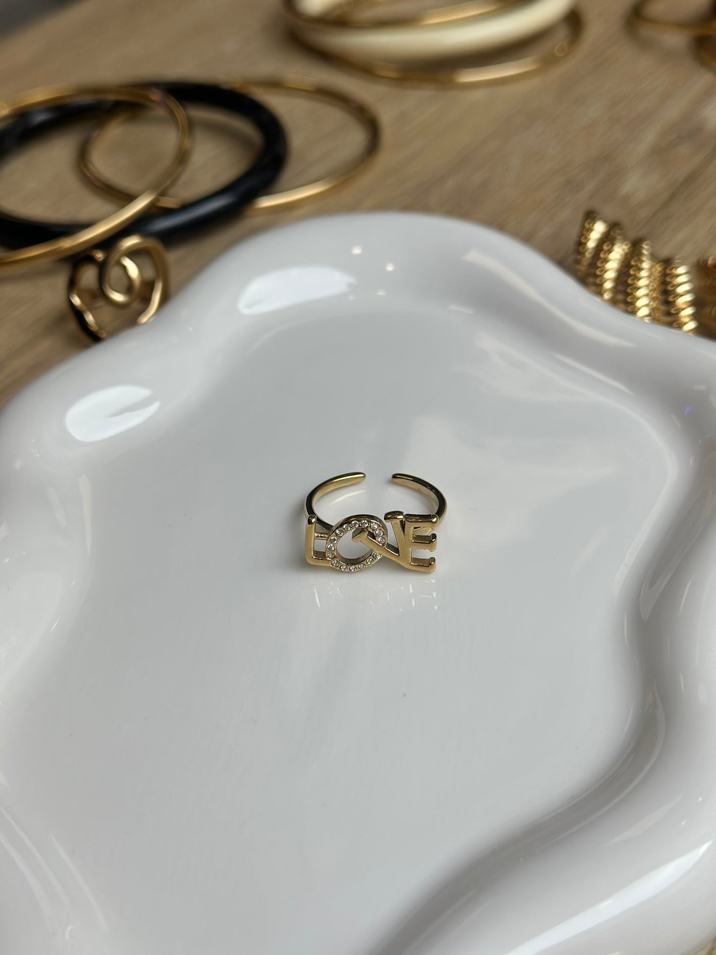 Bague à inscription - LOVE