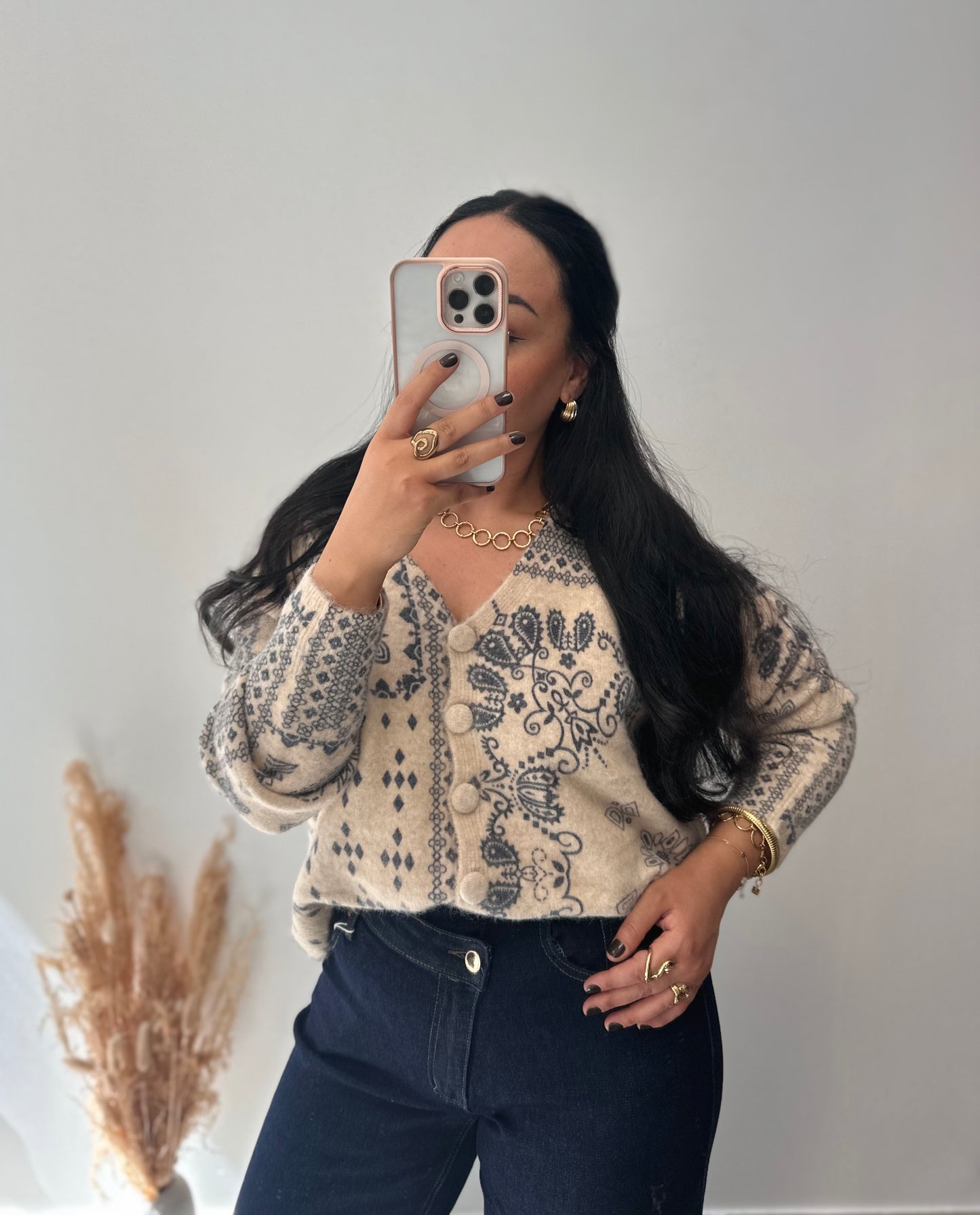 Gilet motifs bandana - AGATHE