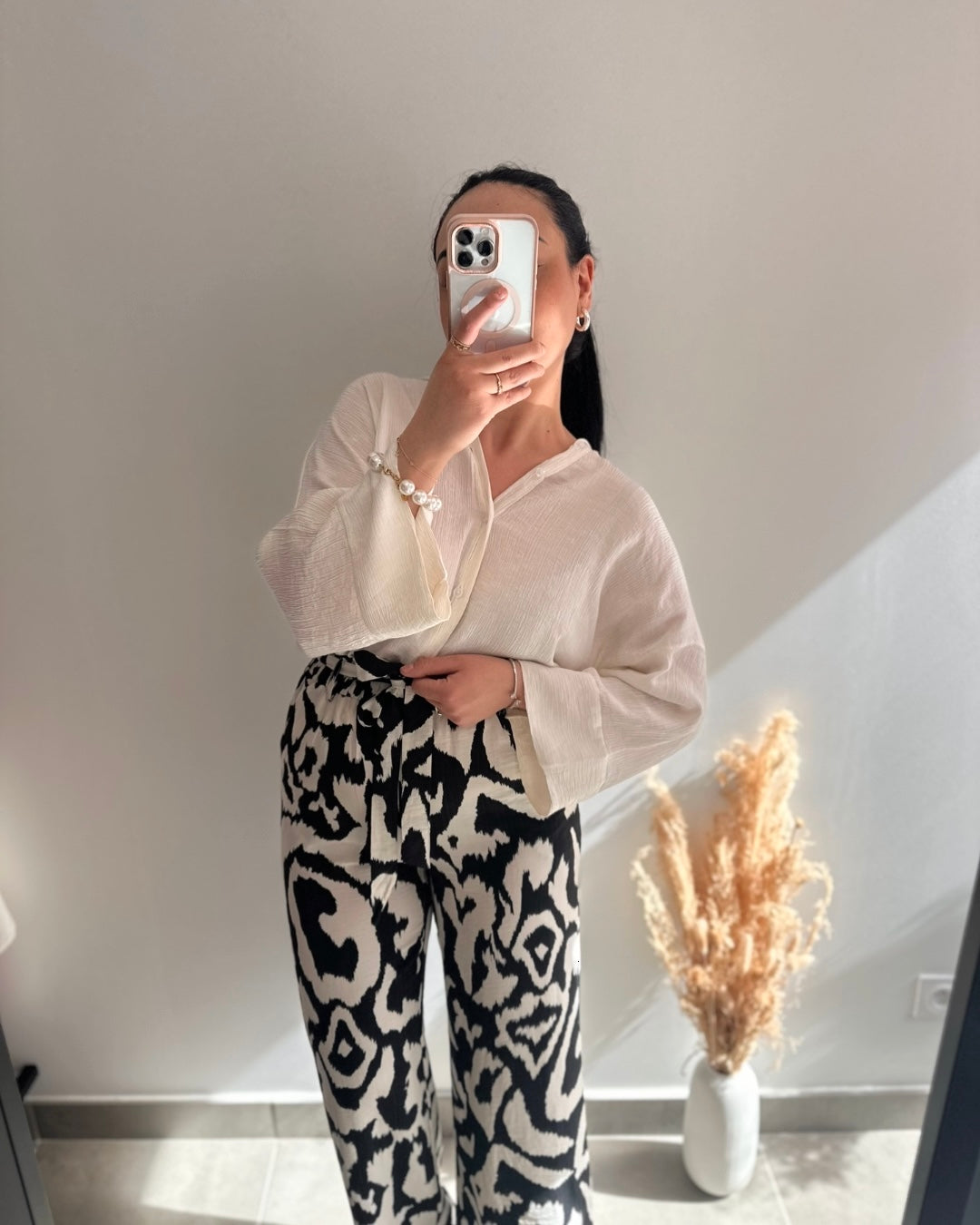 Pantalon à motifs - LÉNA