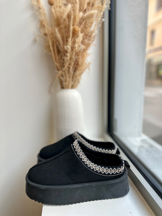 Furry mules - SERENA