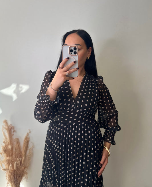 Robe à pois - ROMANE