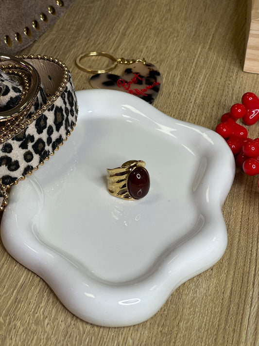 Bague à grosse pierre - LOUISE