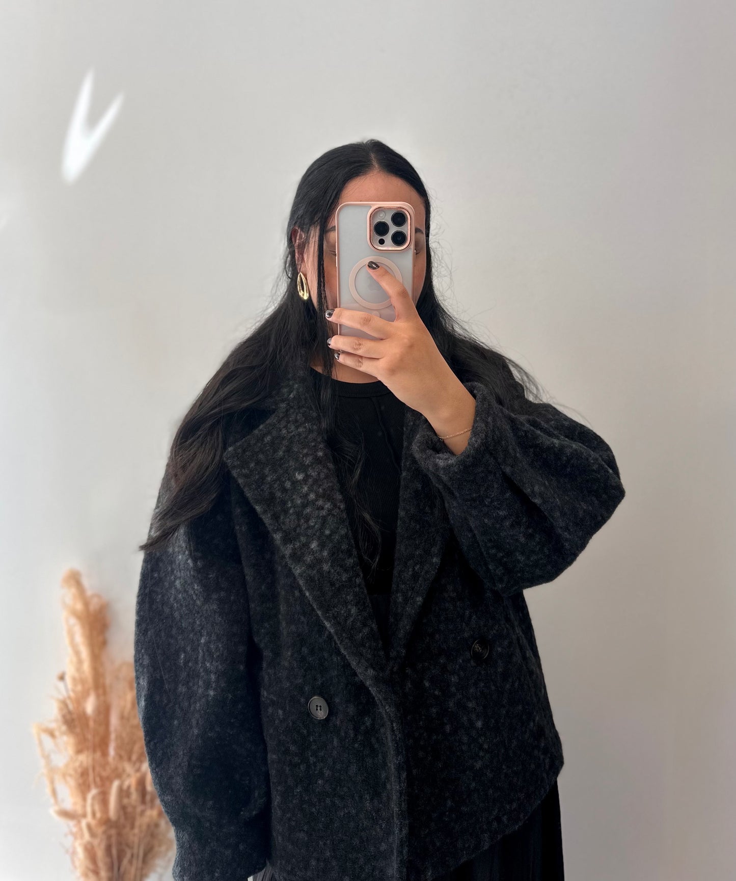 Manteau court en laine - ALBA