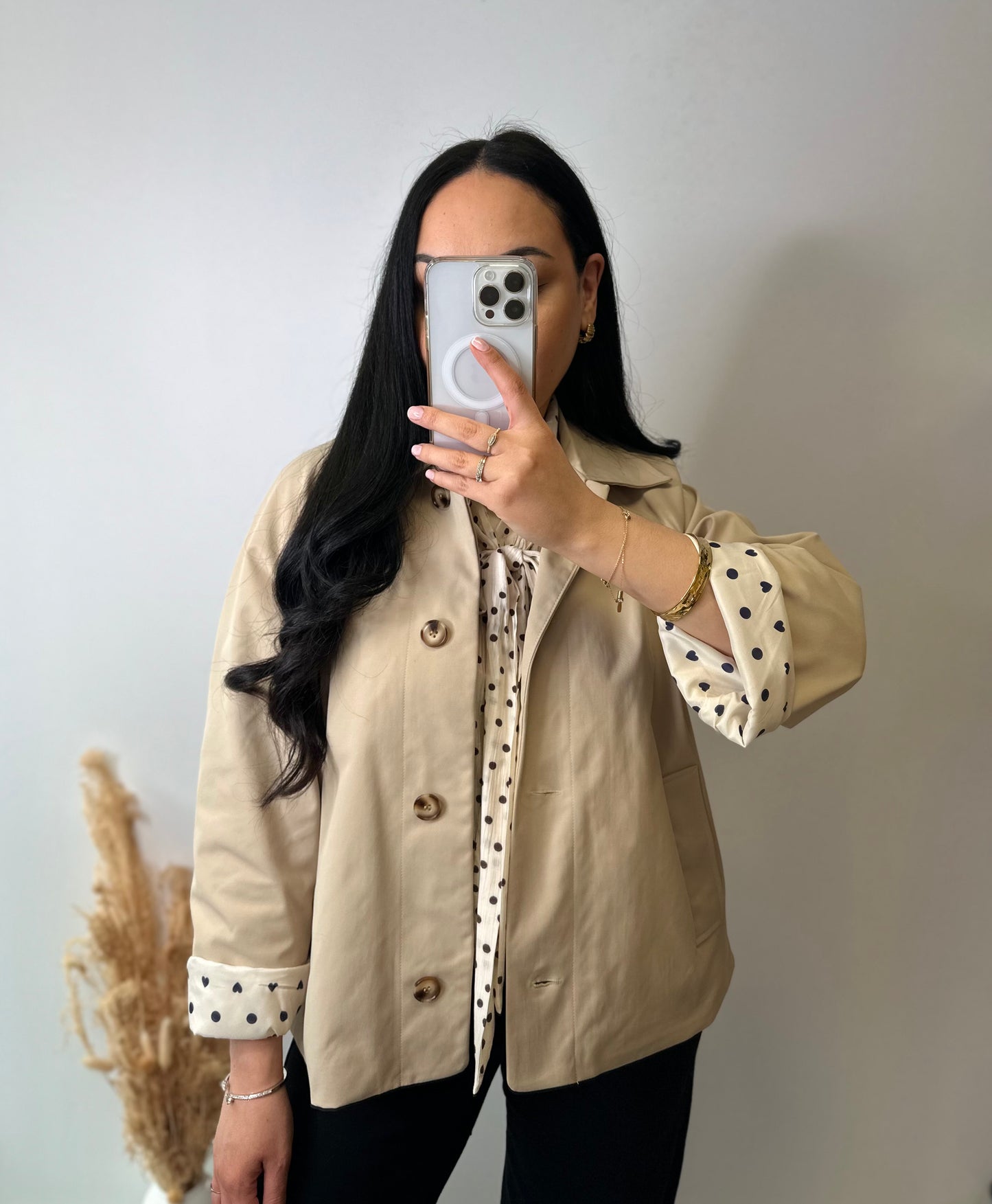 Trench à détails - GARANCE