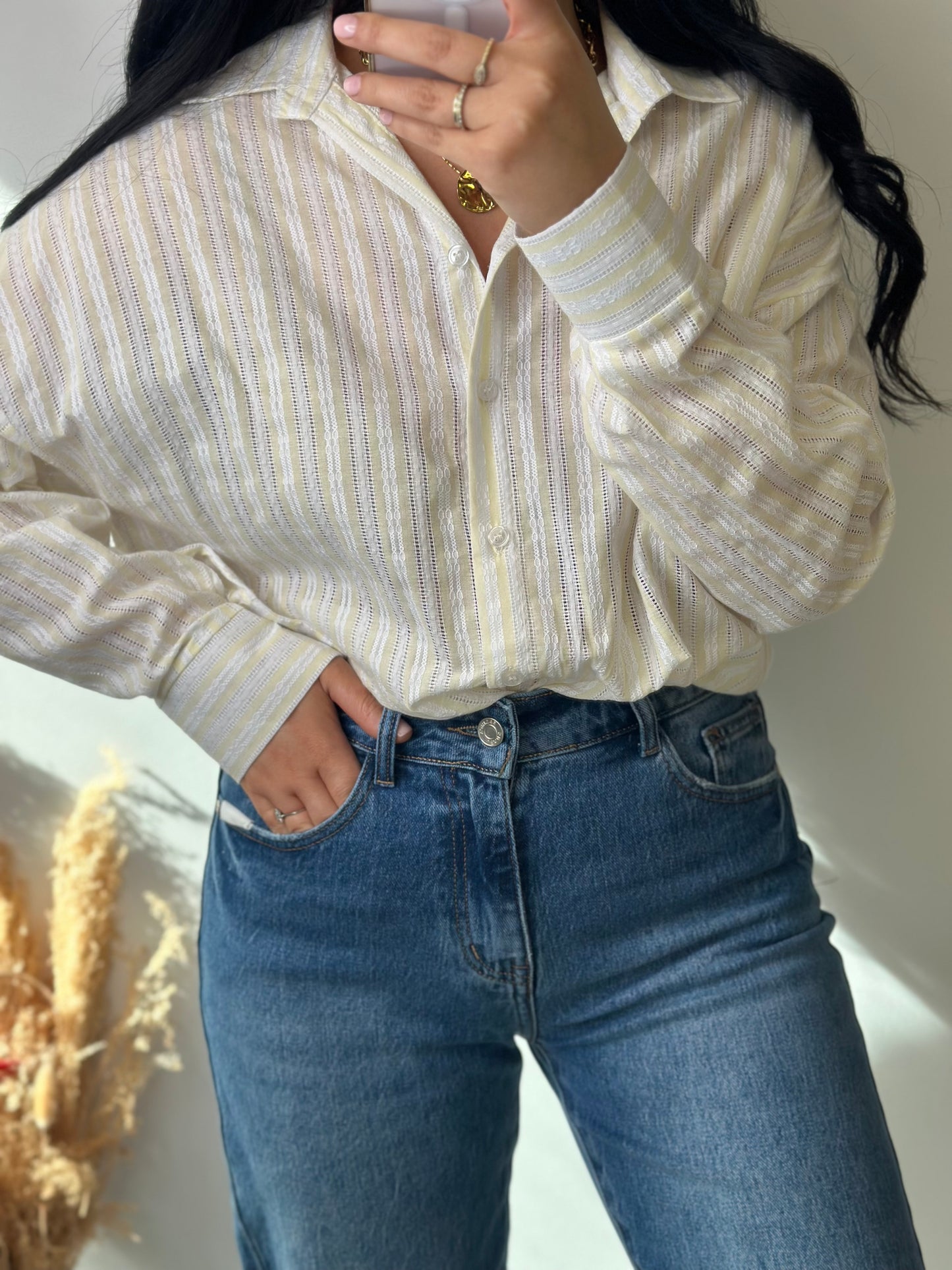 Chemise à rayures oversize - CLARA