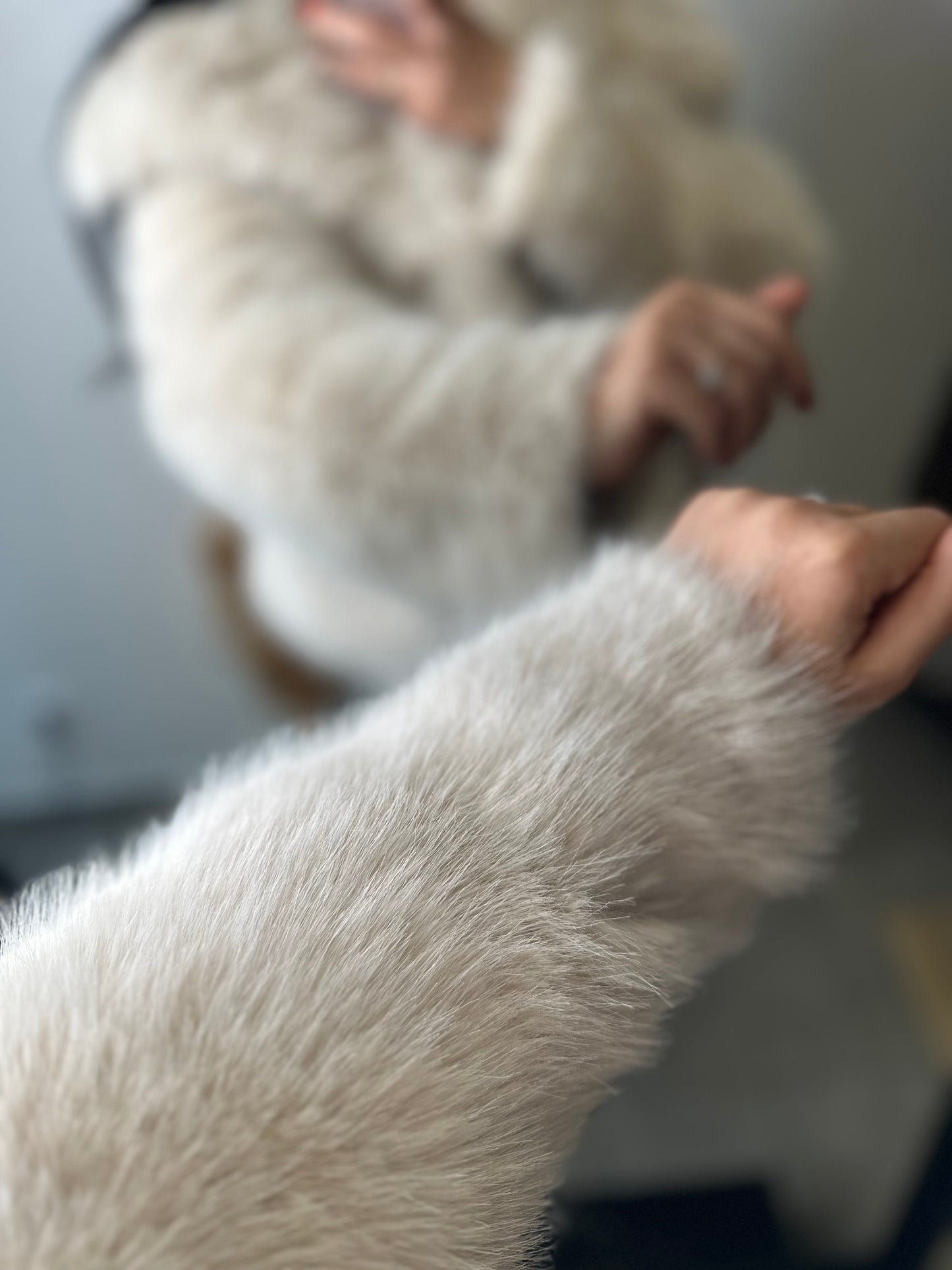 Fourrure beige - CHIARA