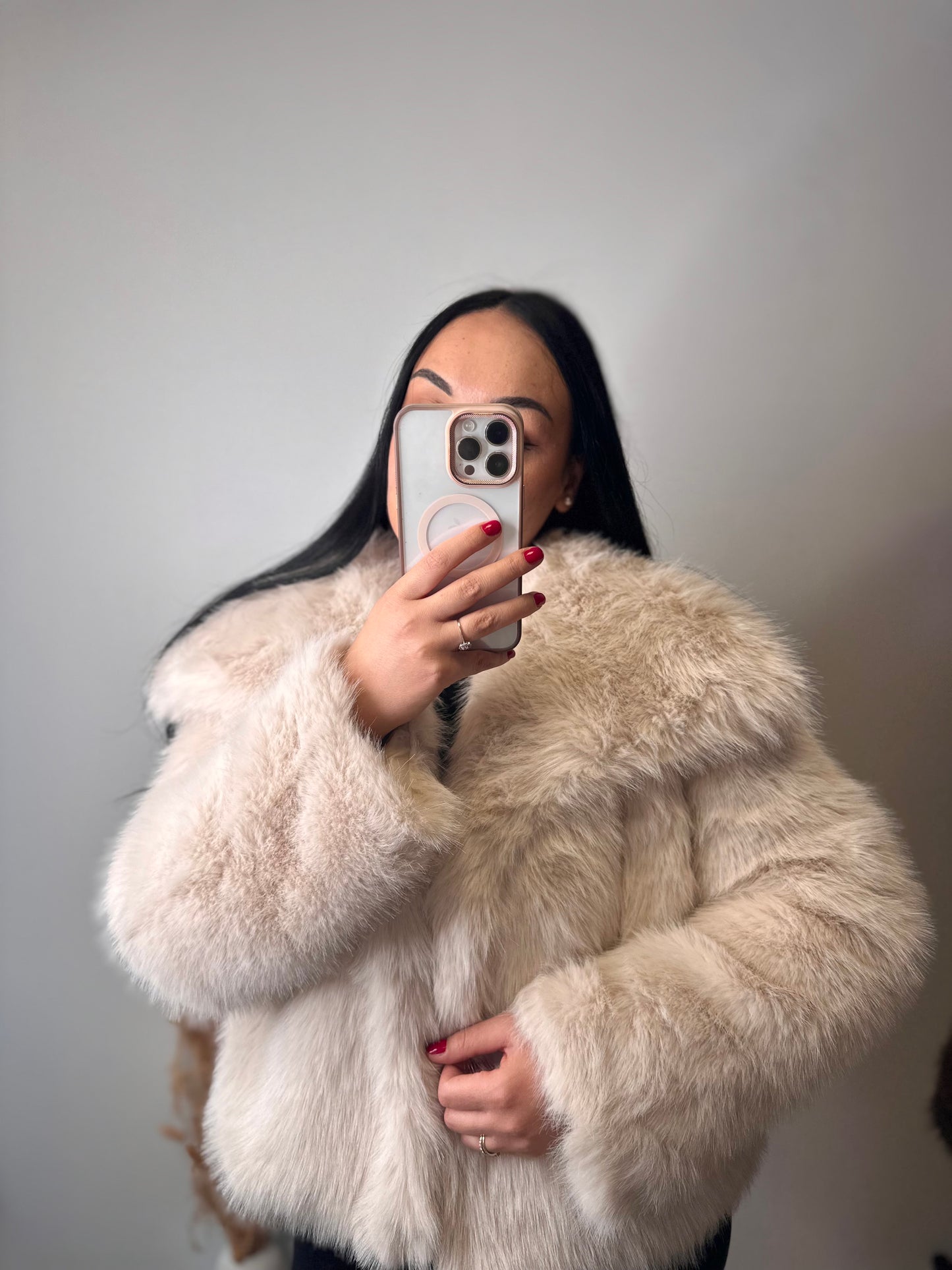 Fourrure beige - CHIARA