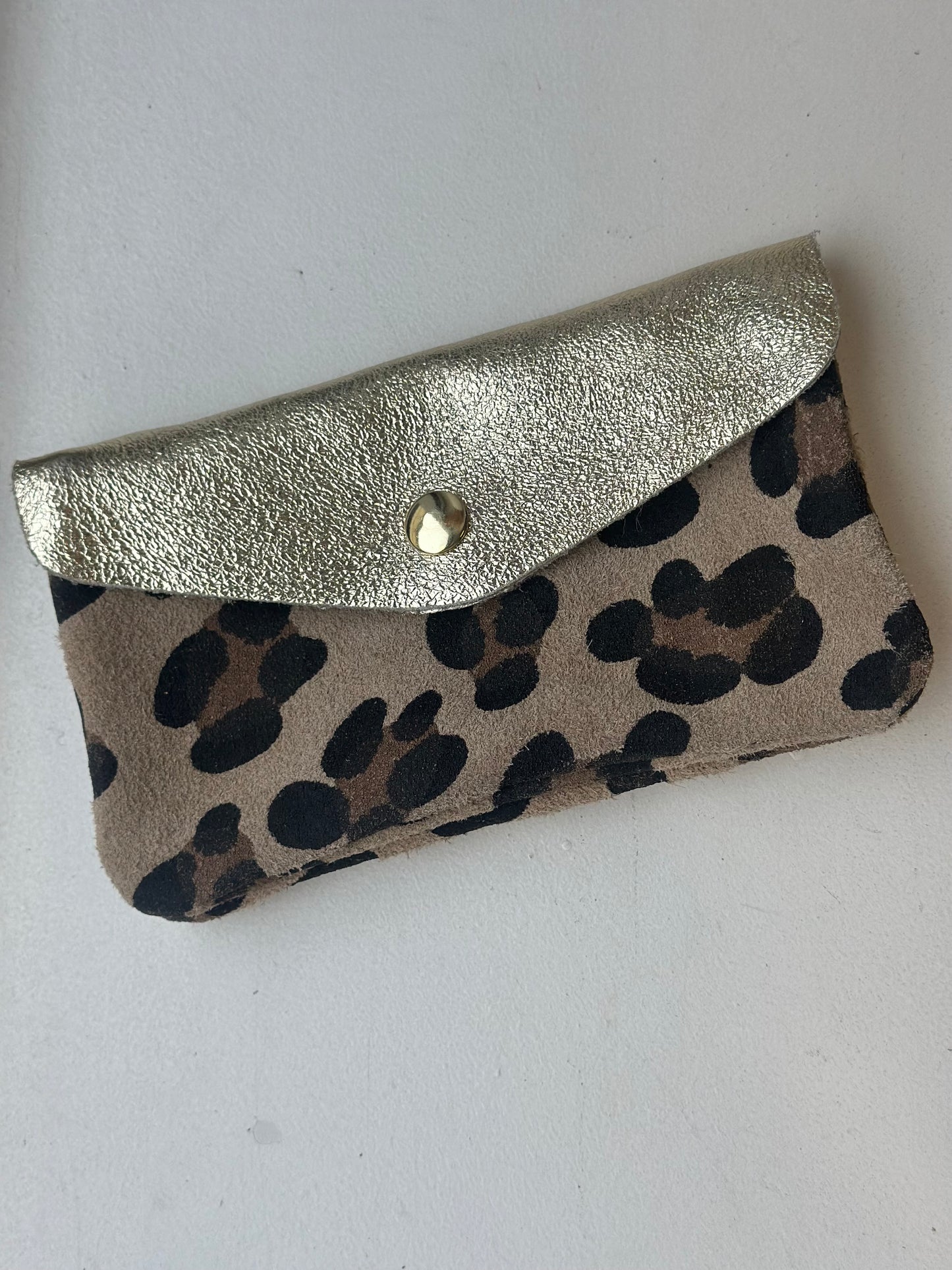 Grand porte-monnaie en cuir