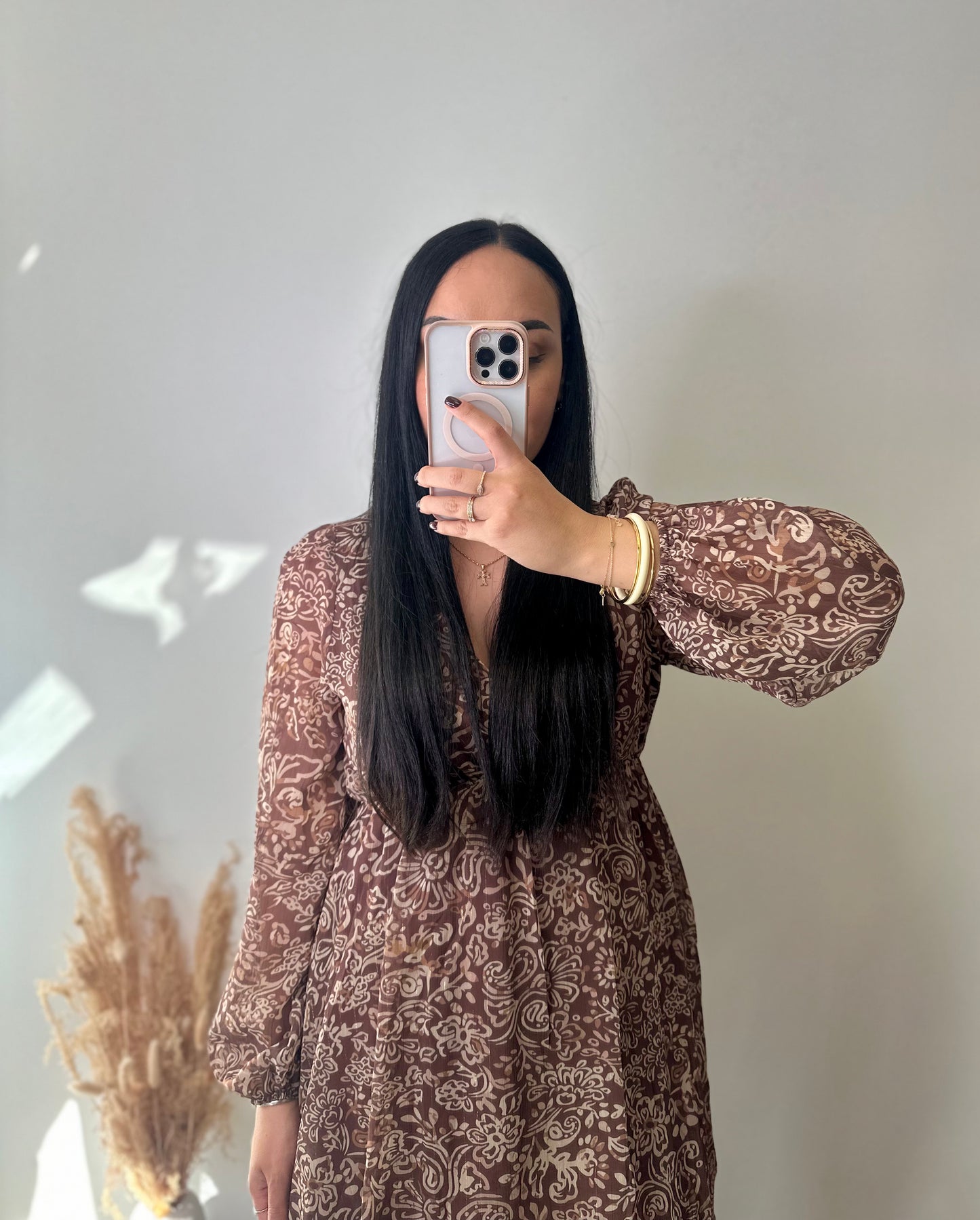 Robe à motifs fleuries - CHLOÉ