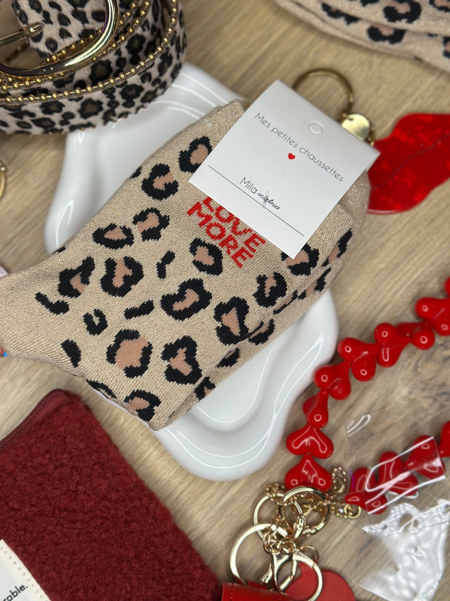 Chaussettes léopard - CHIARA