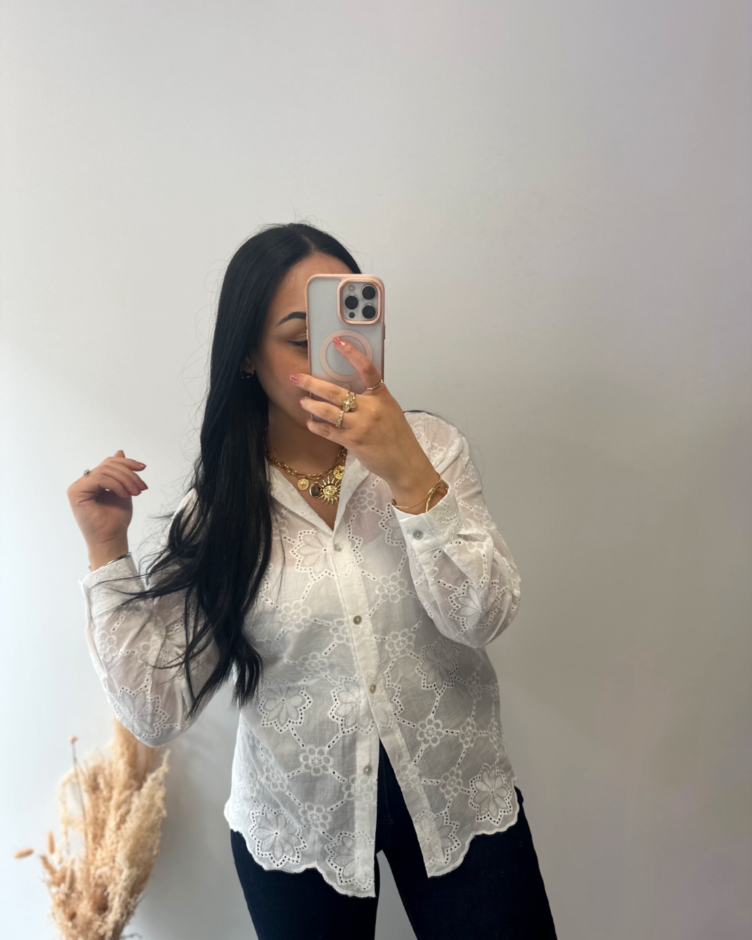 Embroidered shirt - NOUR
