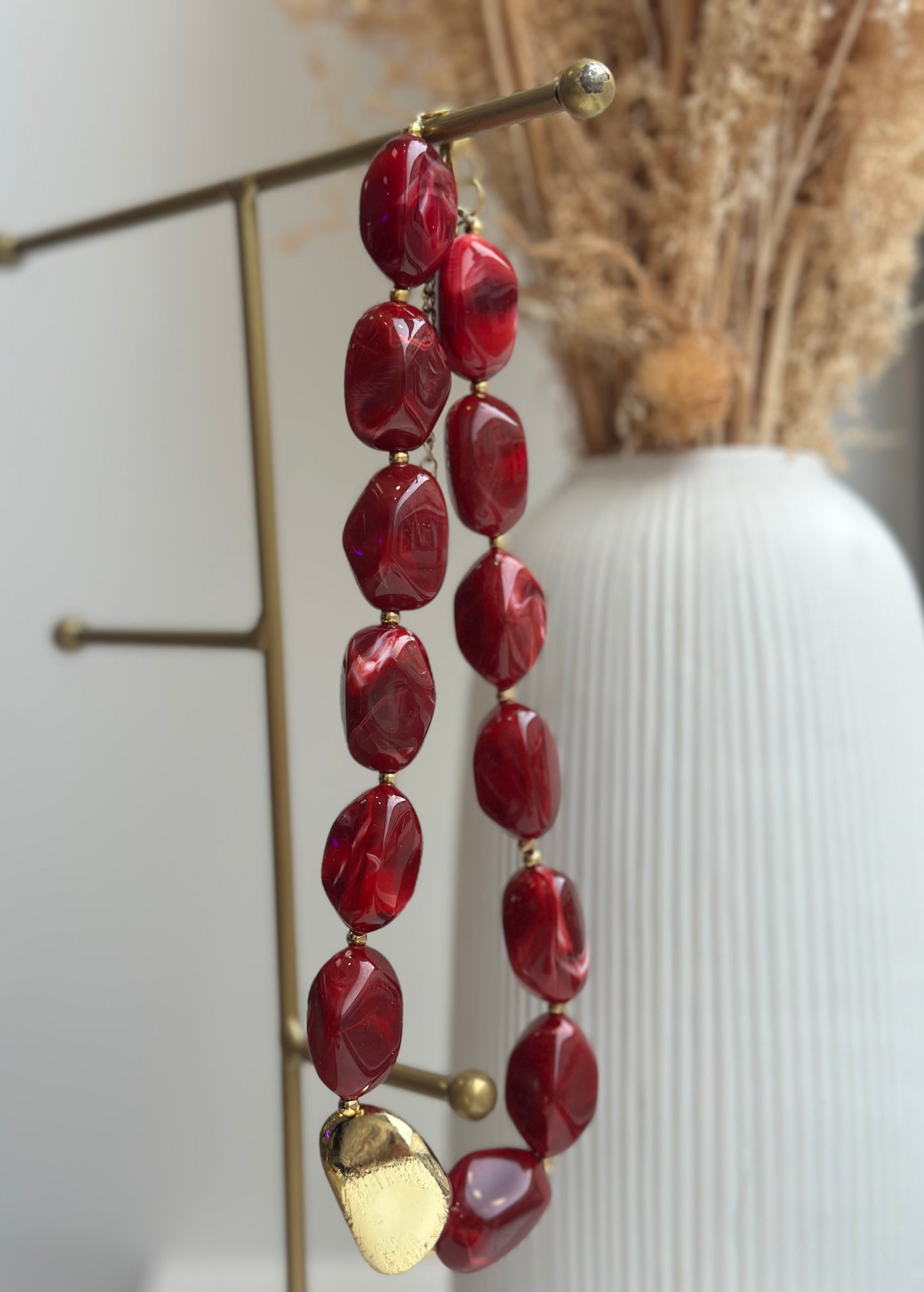 Collier à pierres colorées - GABRIELLE