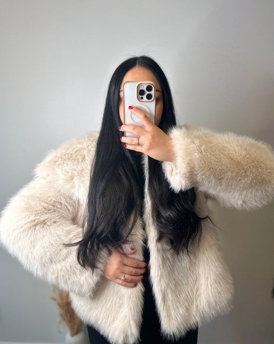 Fourrure beige - CHIARA