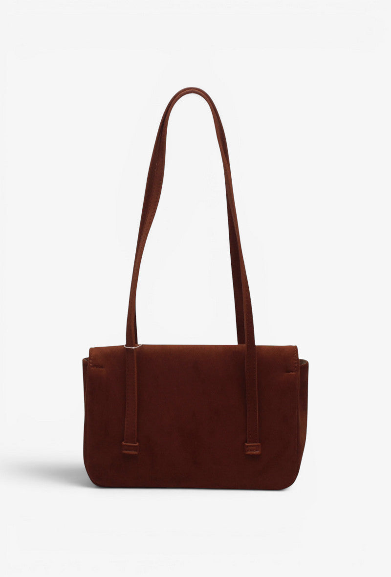 Sac épaule suédine