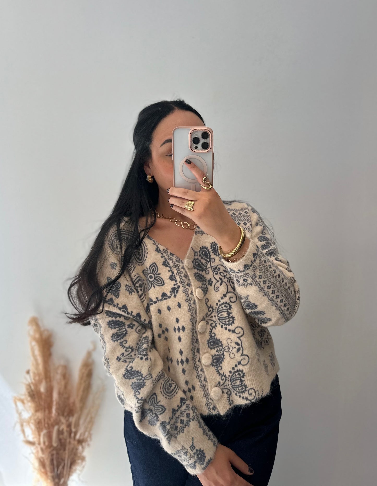 Gilet motifs bandana - AGATHE