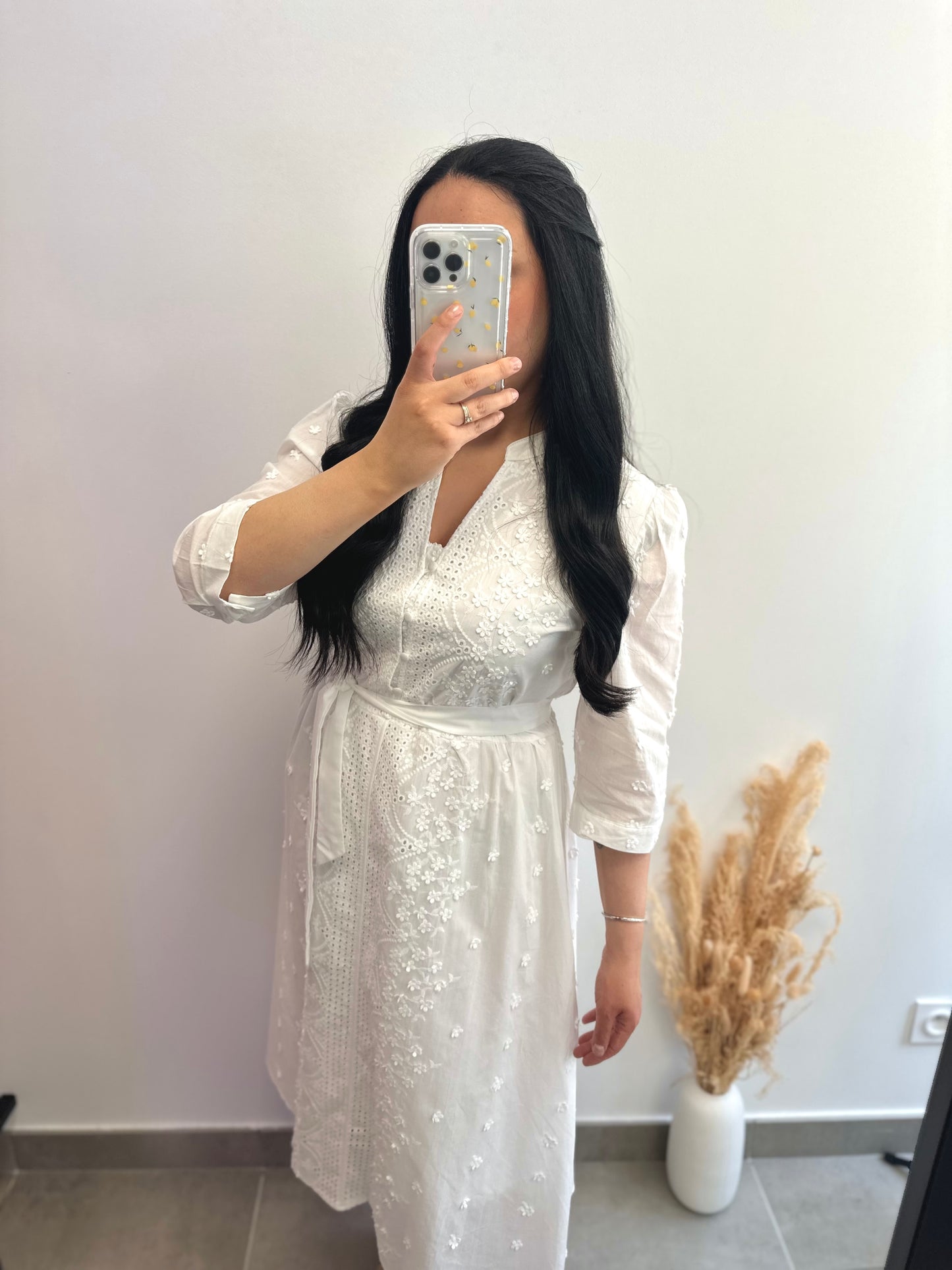 Robe à broderies - LOUISE