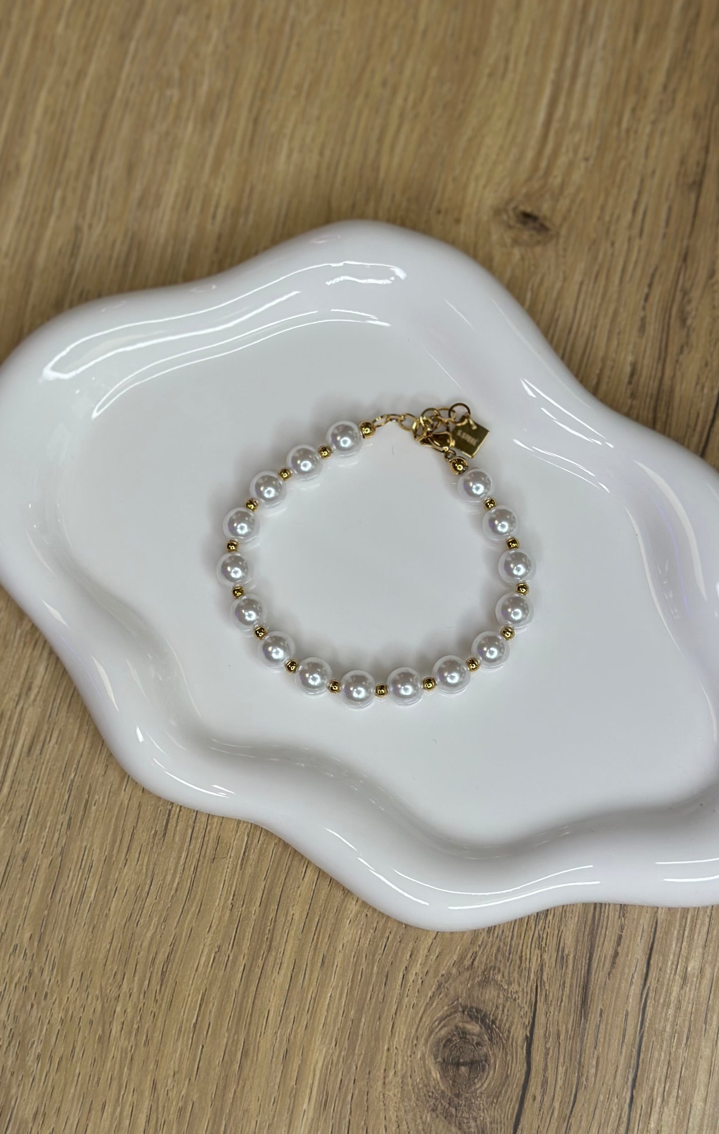 Bracelet perles moyennes - PERLA