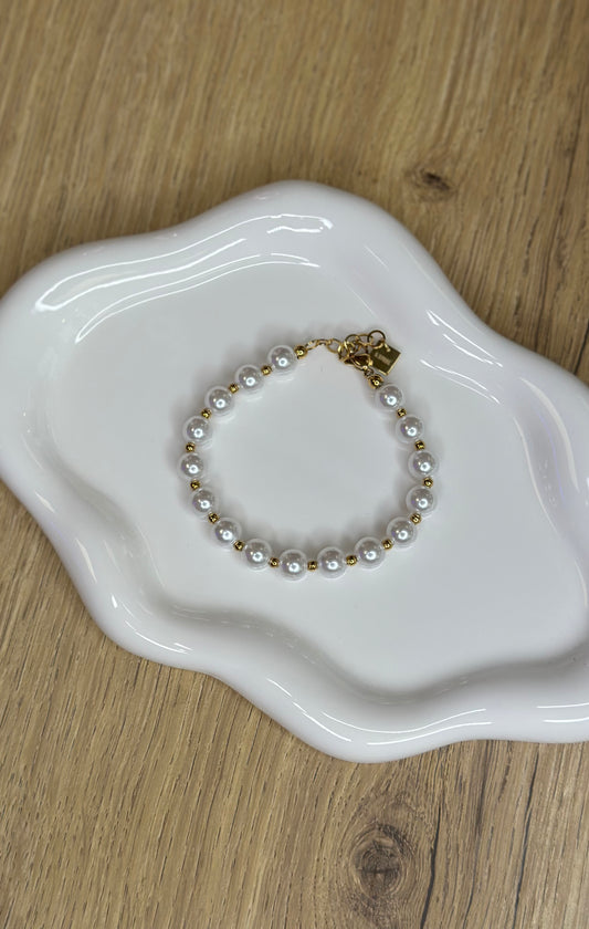 Bracelet perles moyennes - PERLA
