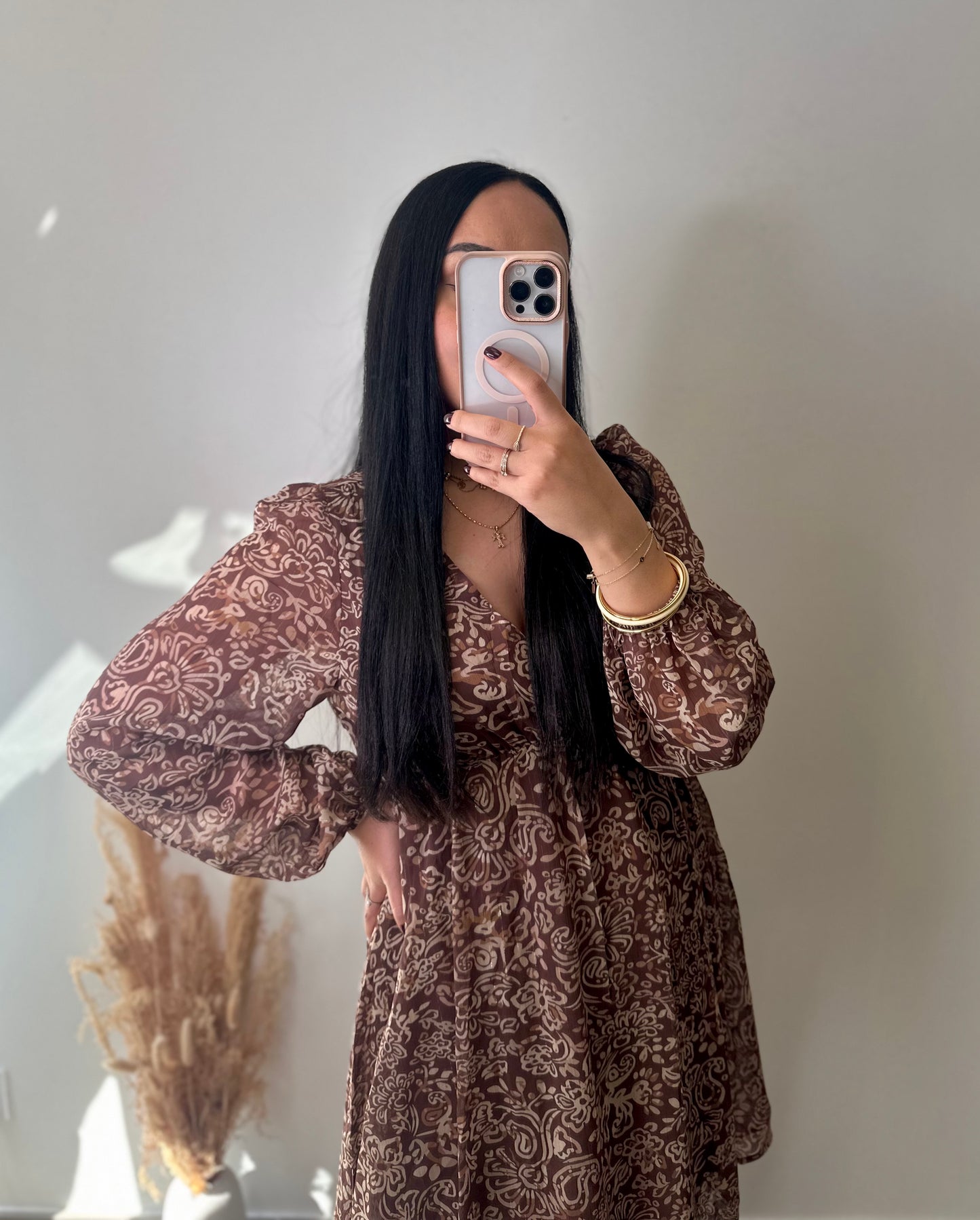 Robe à motifs fleuries - CHLOÉ