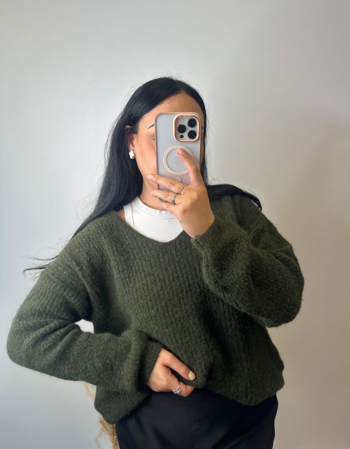 Pull doux manches boules - MAYA