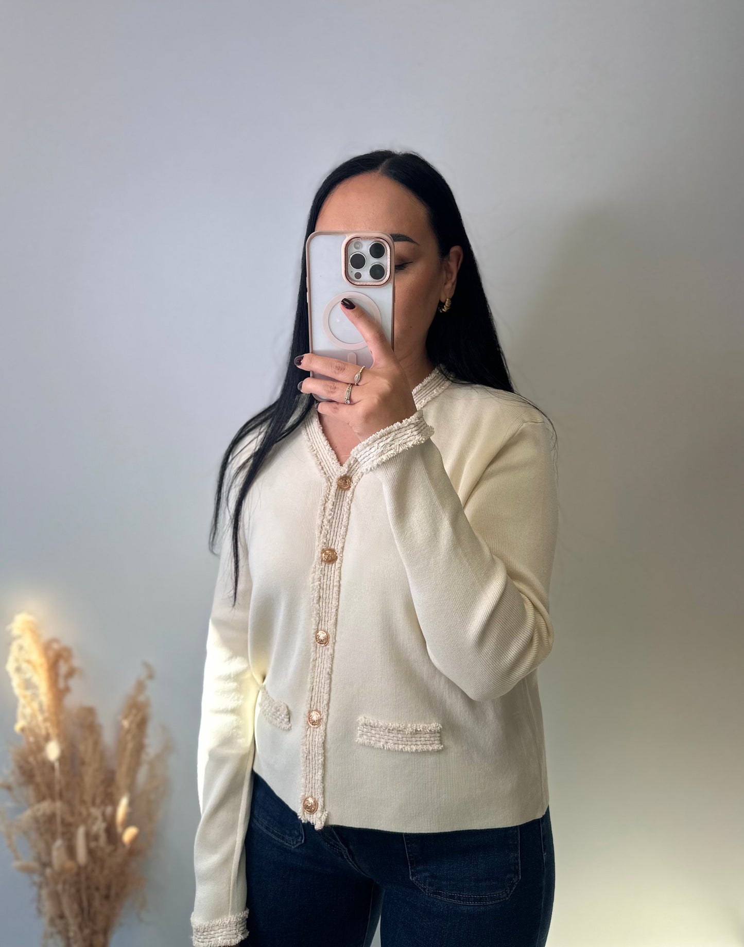 Cardigan à details - CONSTANCE