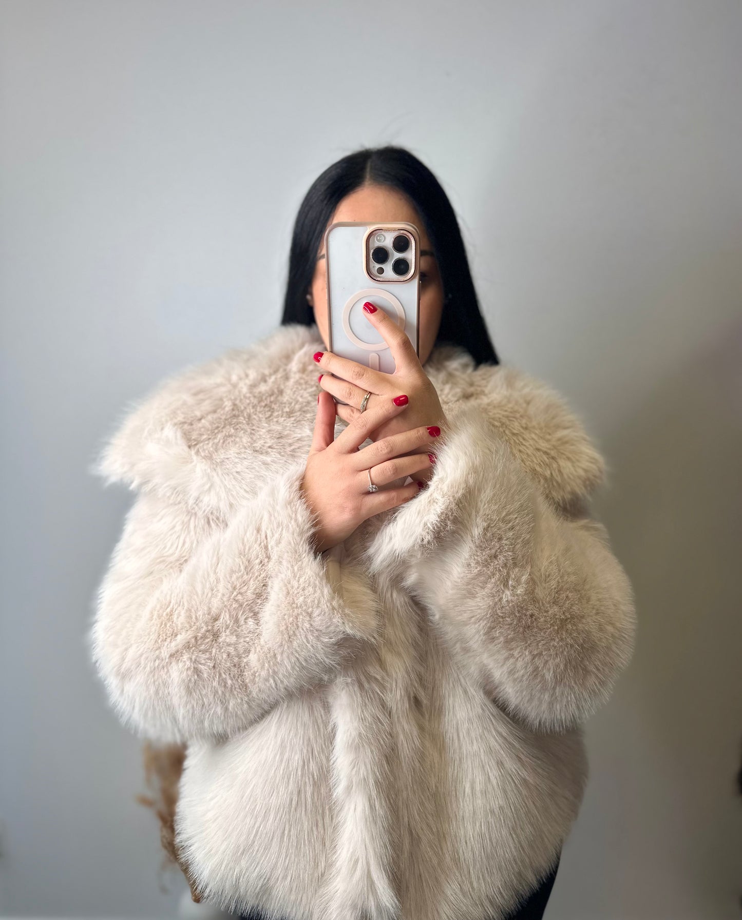 Fourrure beige - CHIARA