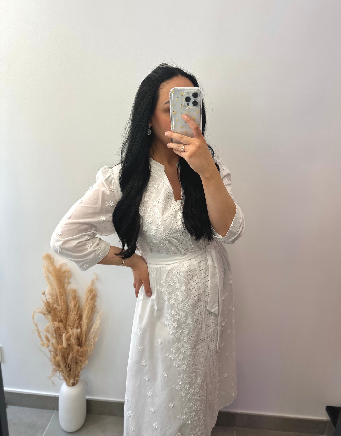 Robe à broderies - LOUISE