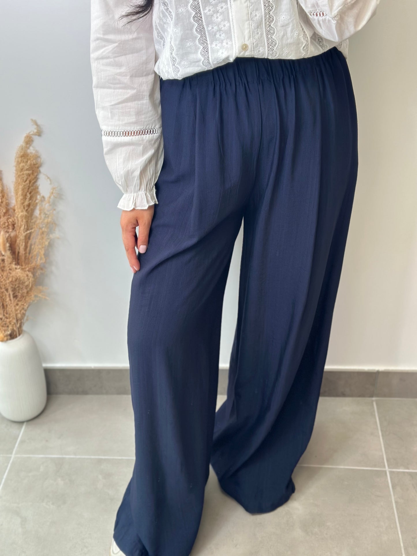 Pantalon fluide en viscose - NOA