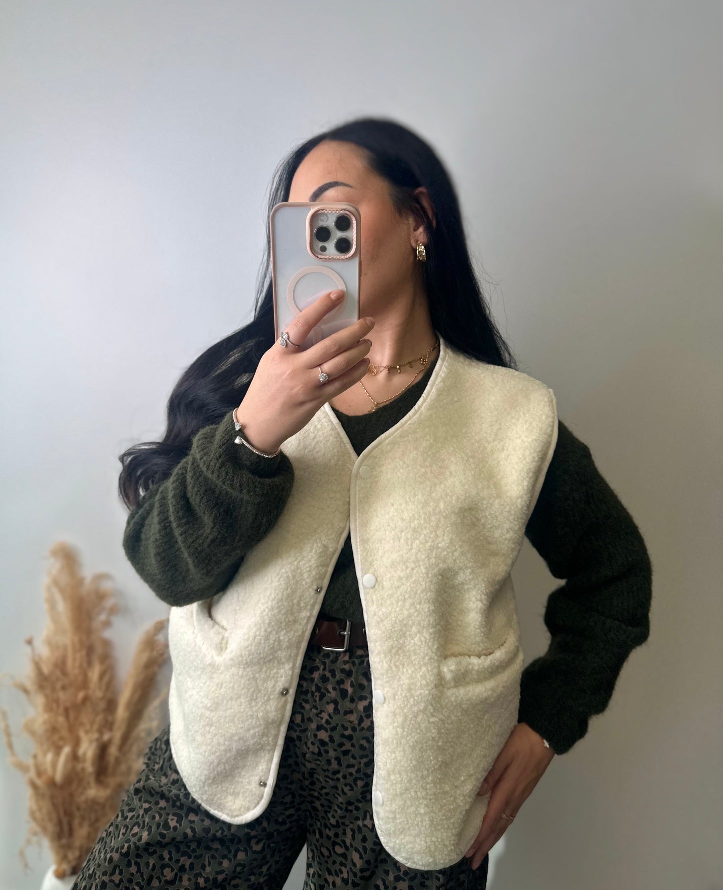 Gilet à boutons - TEDDY