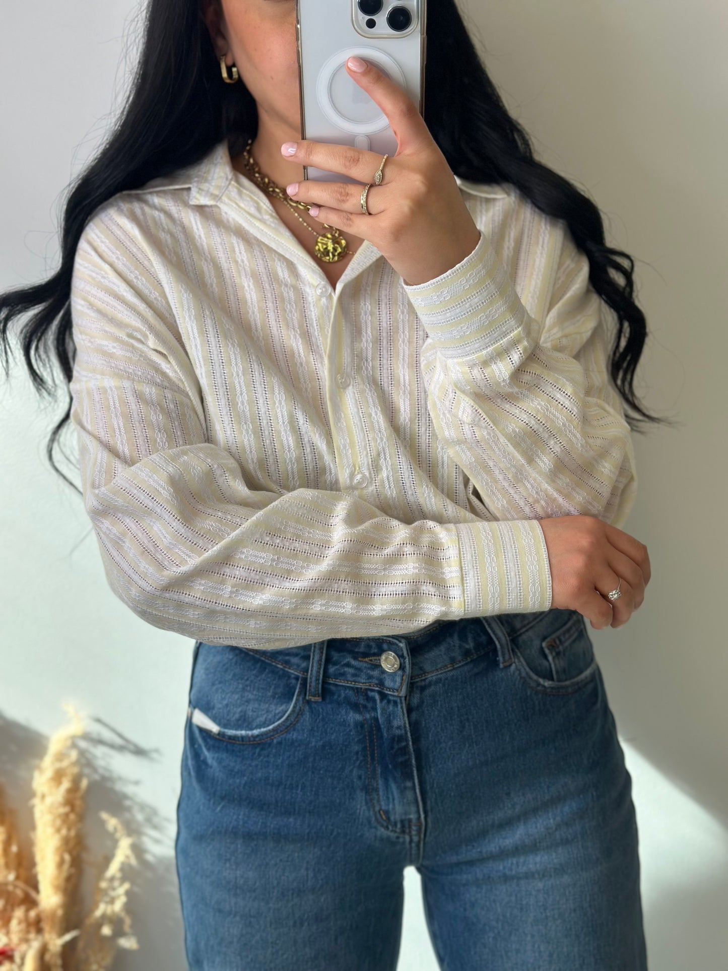 Chemise à rayures oversize - CLARA