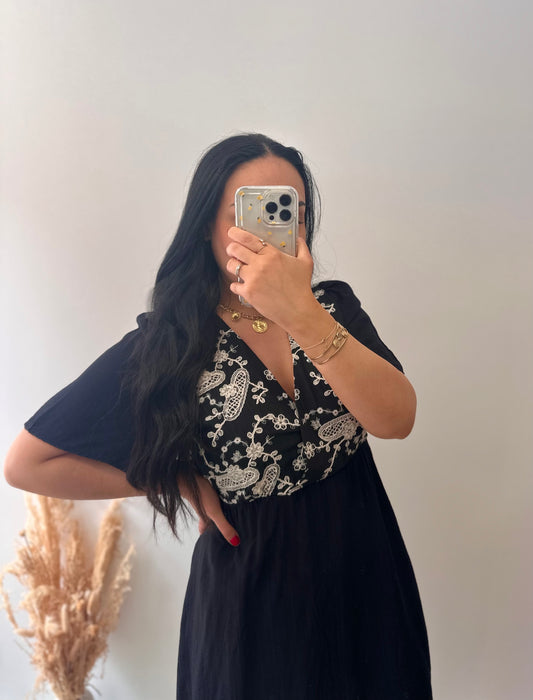 Robe à sequins fins - CÉLESTE