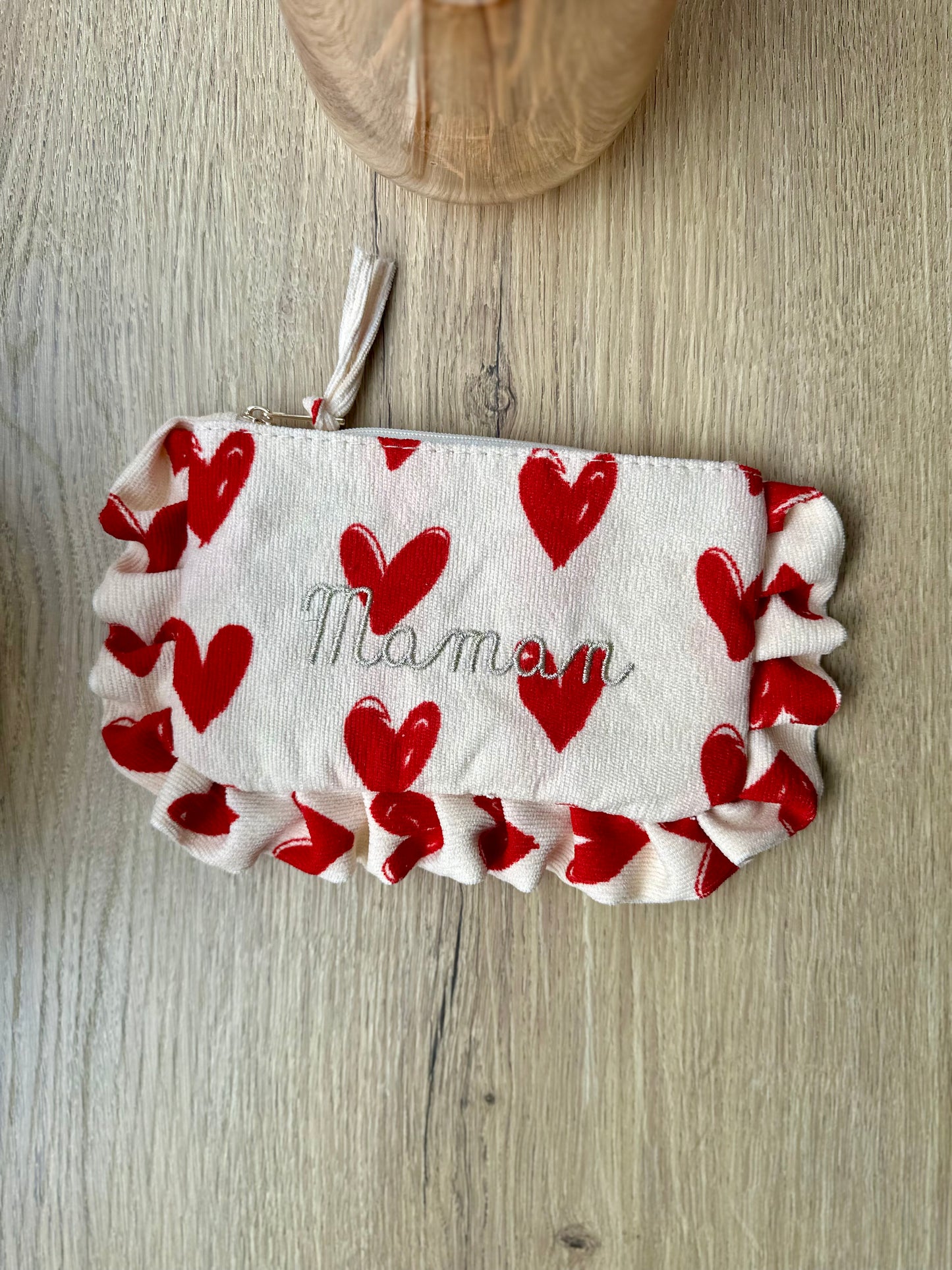 Pochette à inscriptions - CŒUR