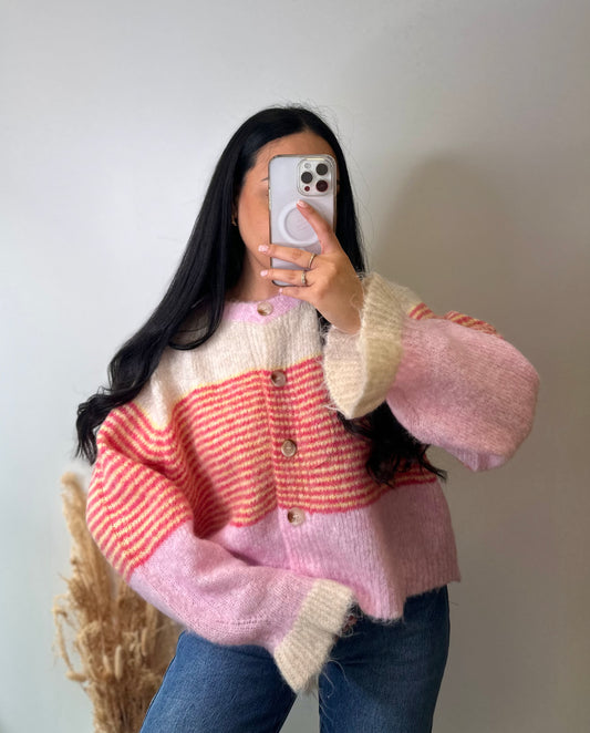 Gilet à rayures colorés - IRIS