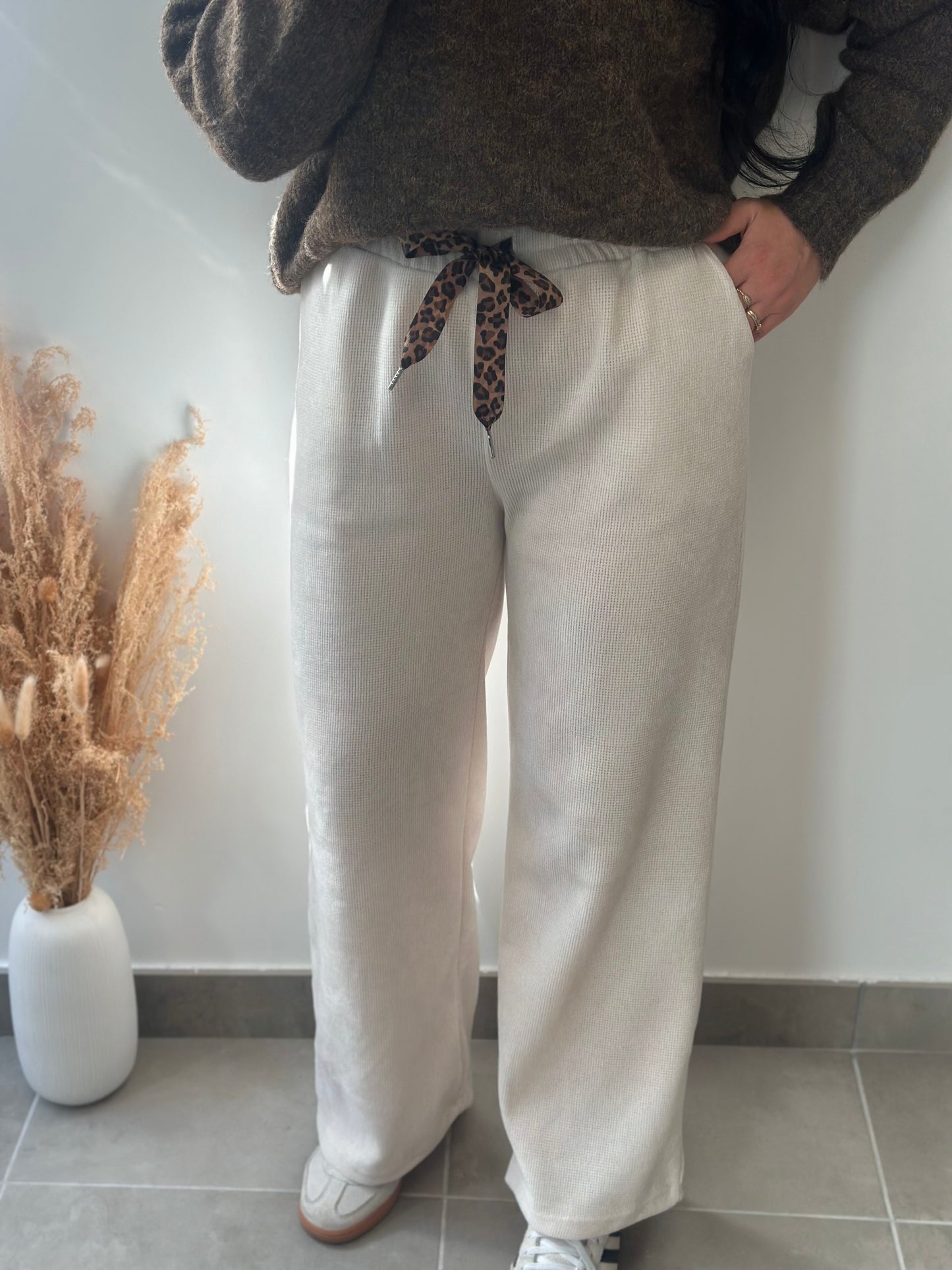 Pantalon décontracté léopard - LÉONIE