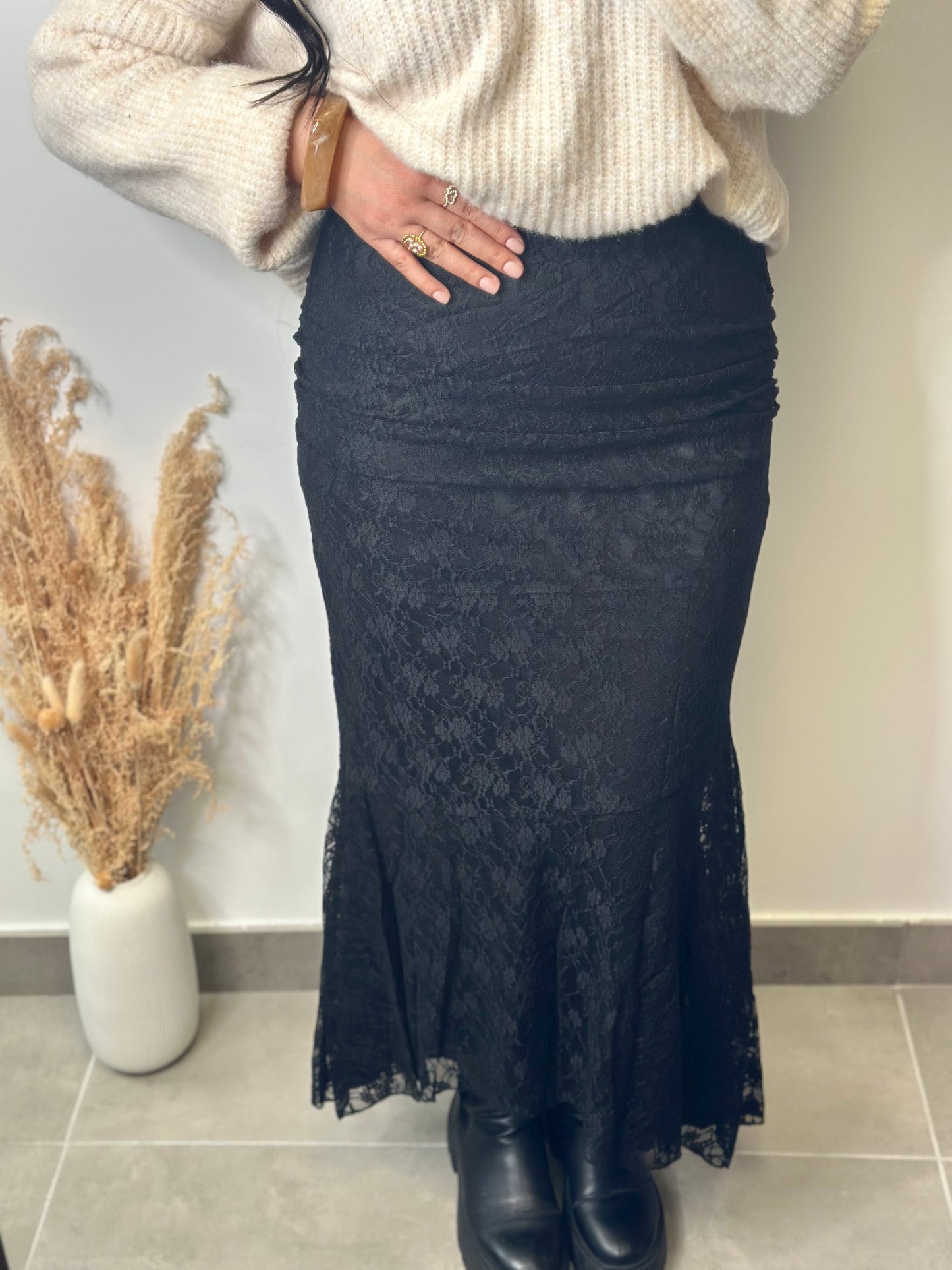 Jupe dentelle sirène - ANNA