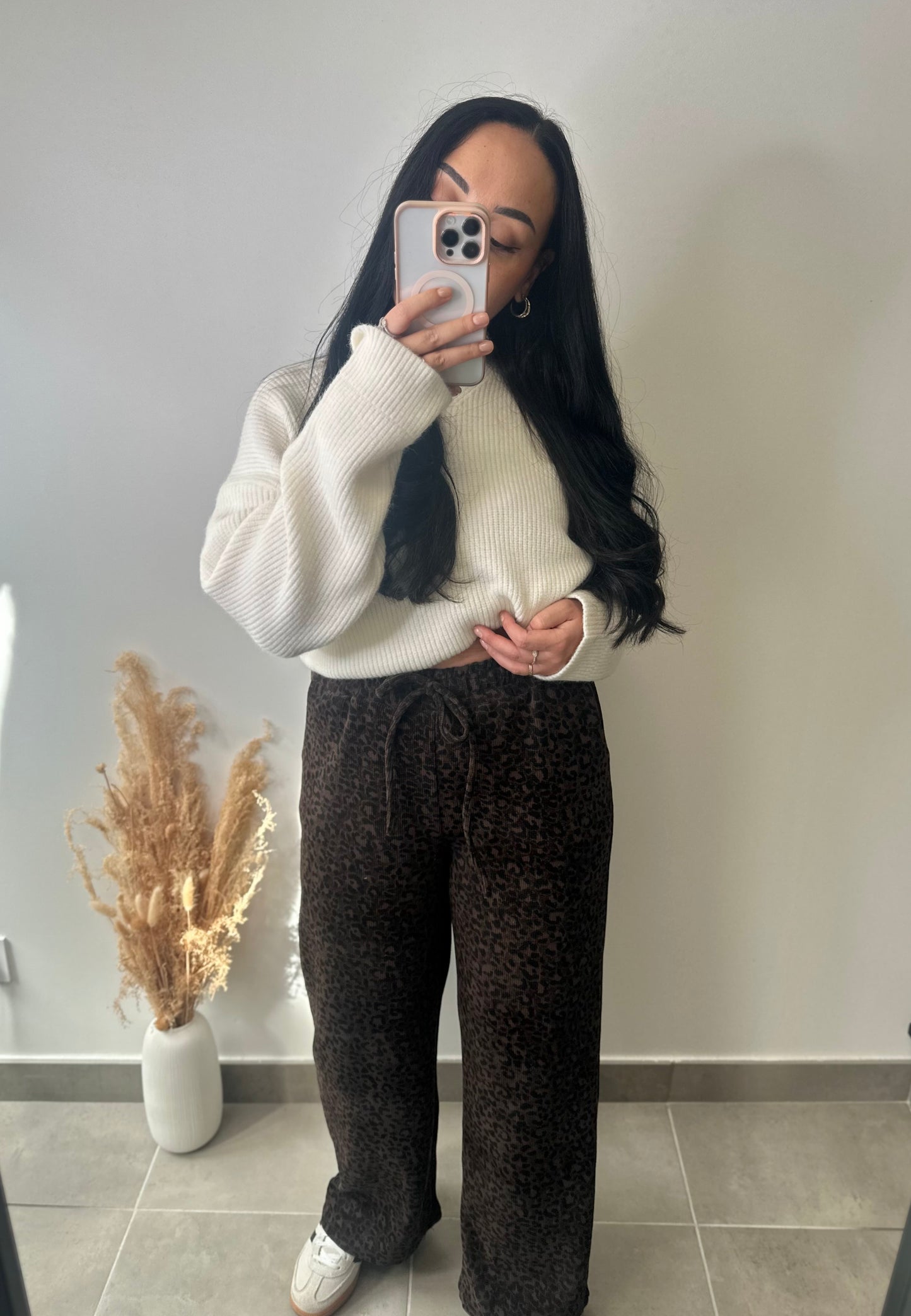 Pantalon léopard à noeuds - CHIARA