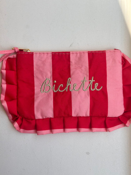 Pochette à inscriptions - BICHETTE