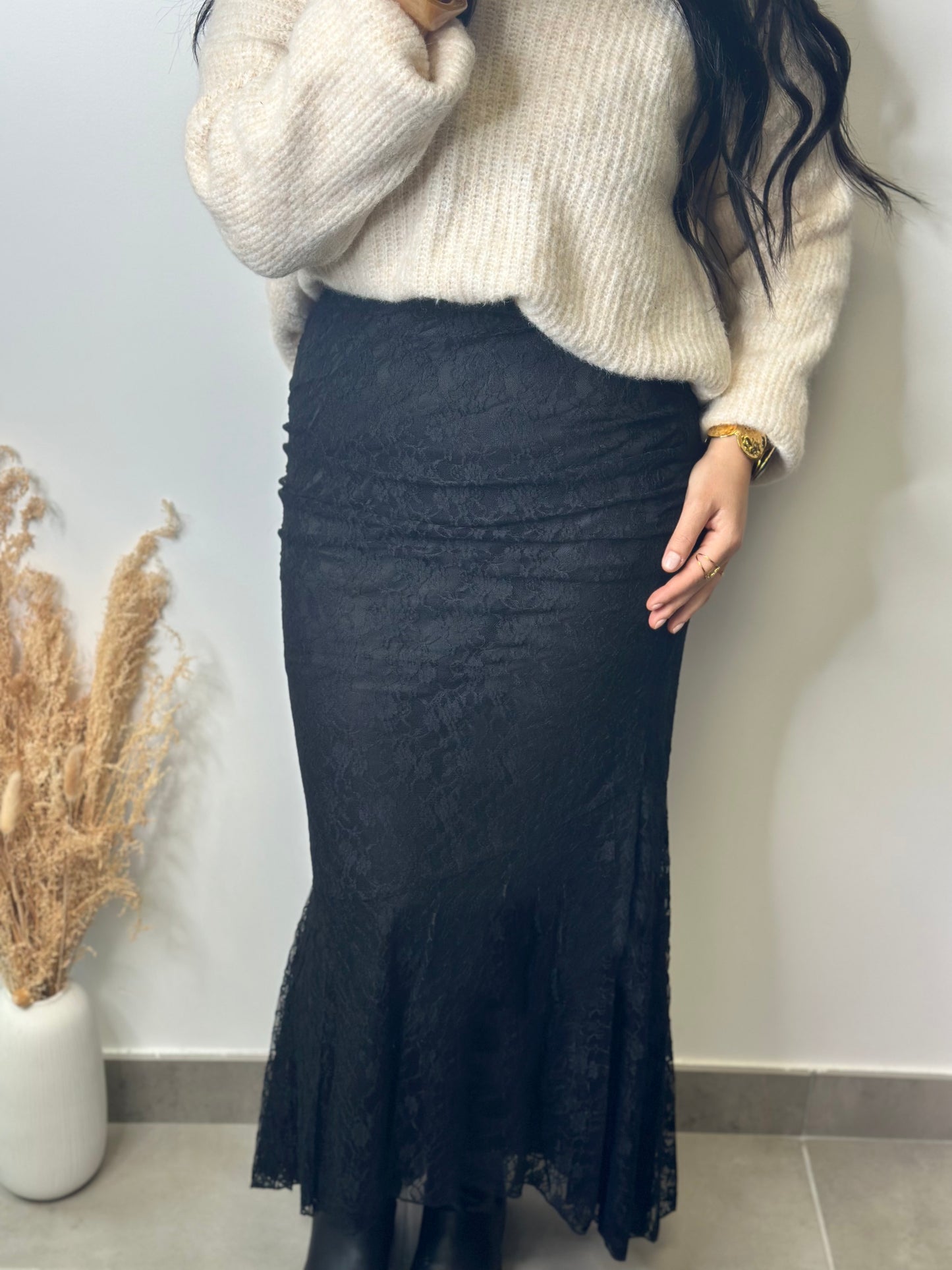 Jupe dentelle sirène - ANNA